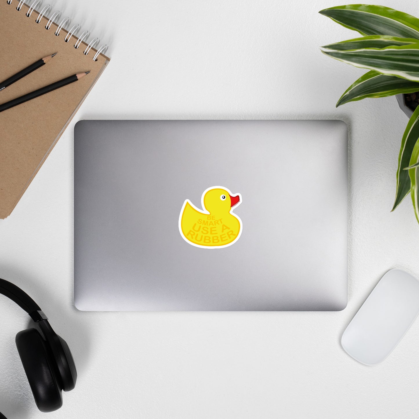Use a Rubber Ducky - Bubble-free stickers