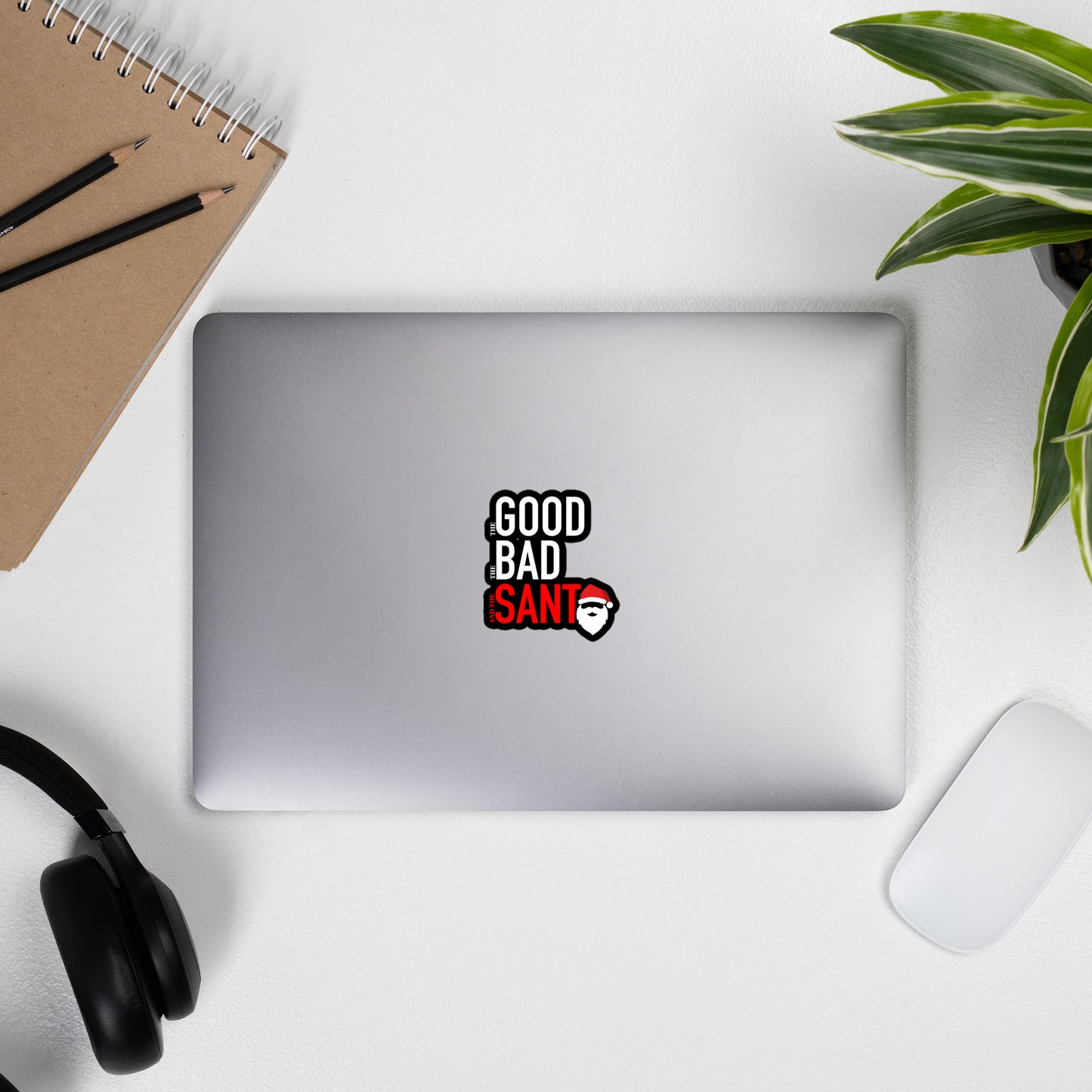 The Good, The Bad And The Santa - Bubble-free stickers