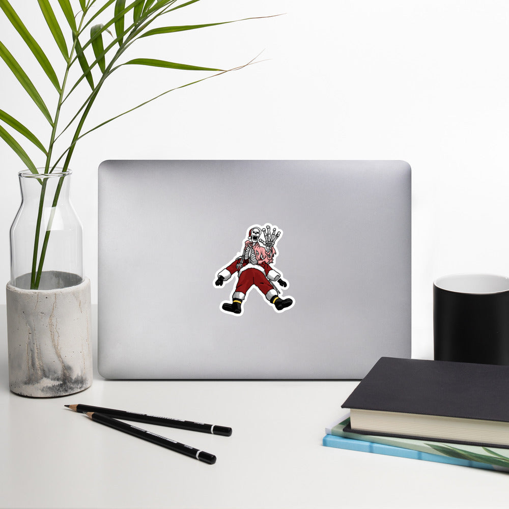 Pop Goes Santa - Bubble-free stickers