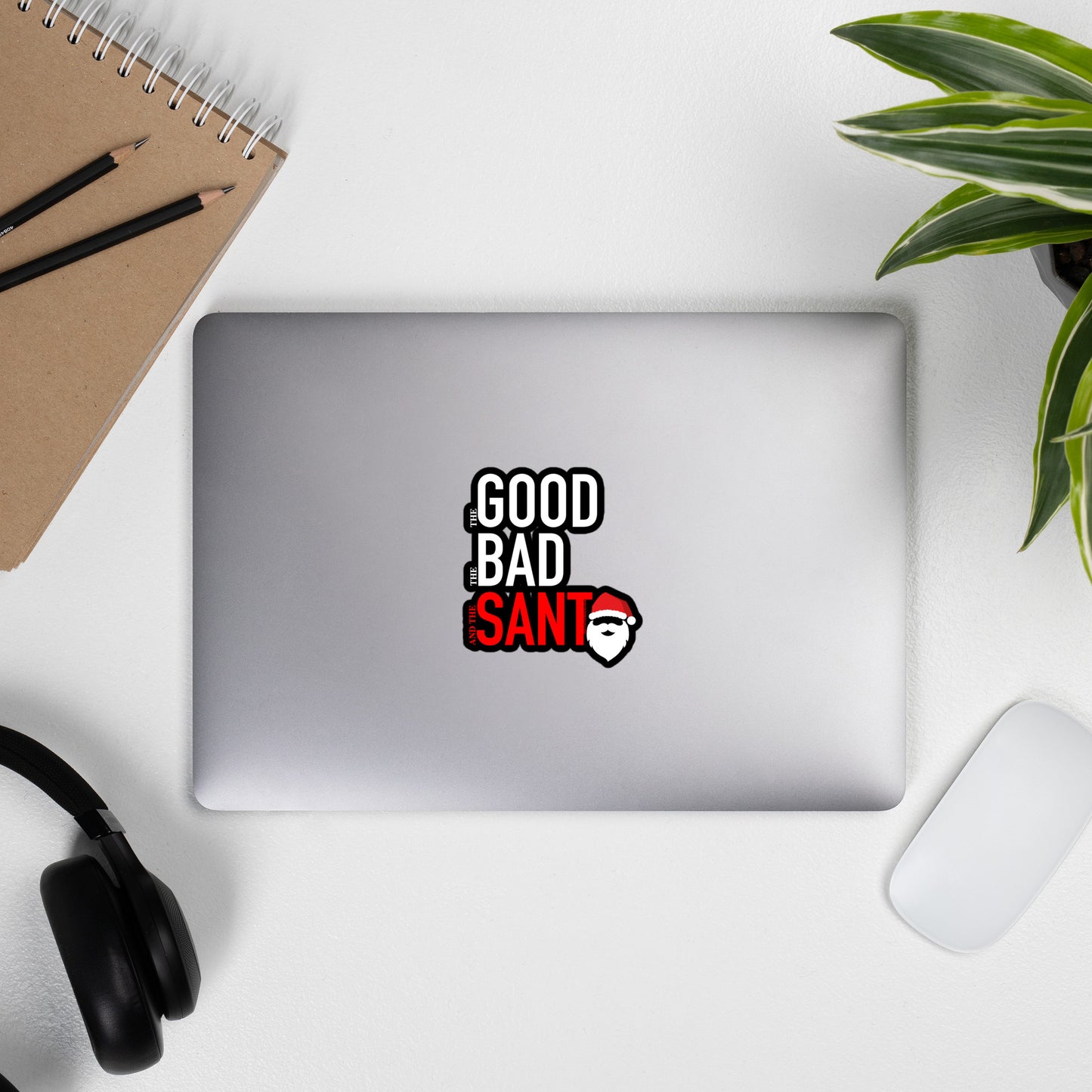 The Good, The Bad And The Santa - Bubble-free stickers