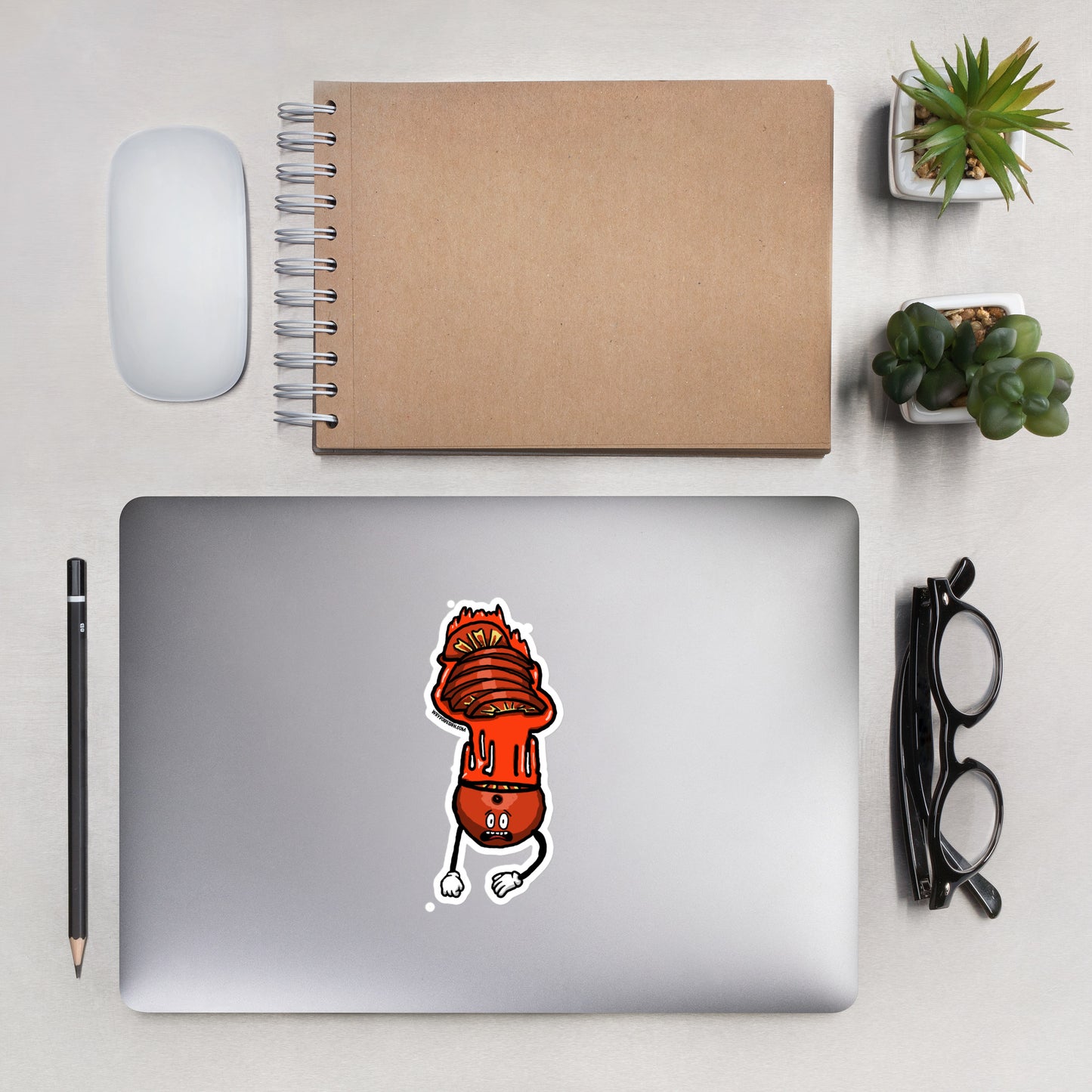 Tomato Crawl - Bubble-free stickers