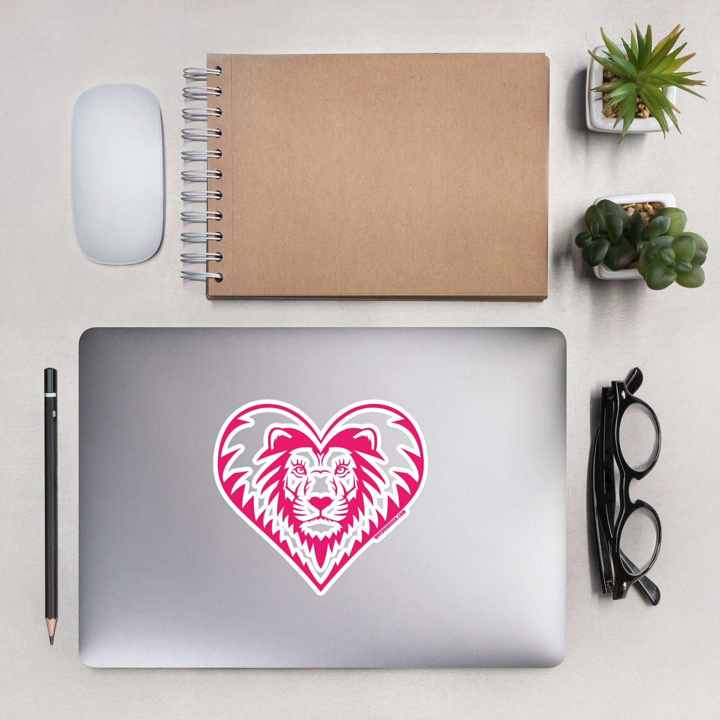 Love Lion - Bubble-free stickers
