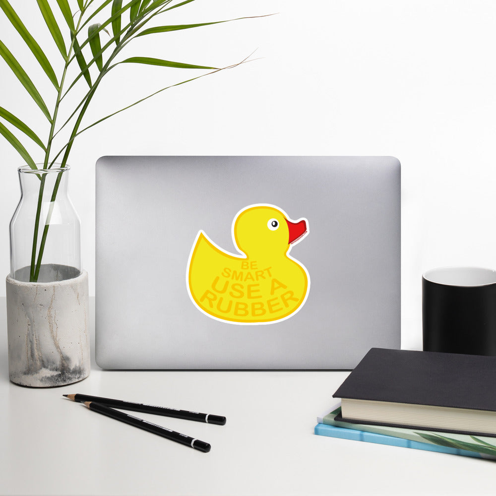 Use a Rubber Ducky - Bubble-free stickers