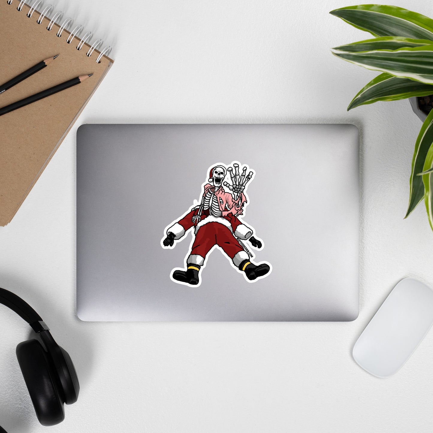 Pop Goes Santa - Bubble-free stickers