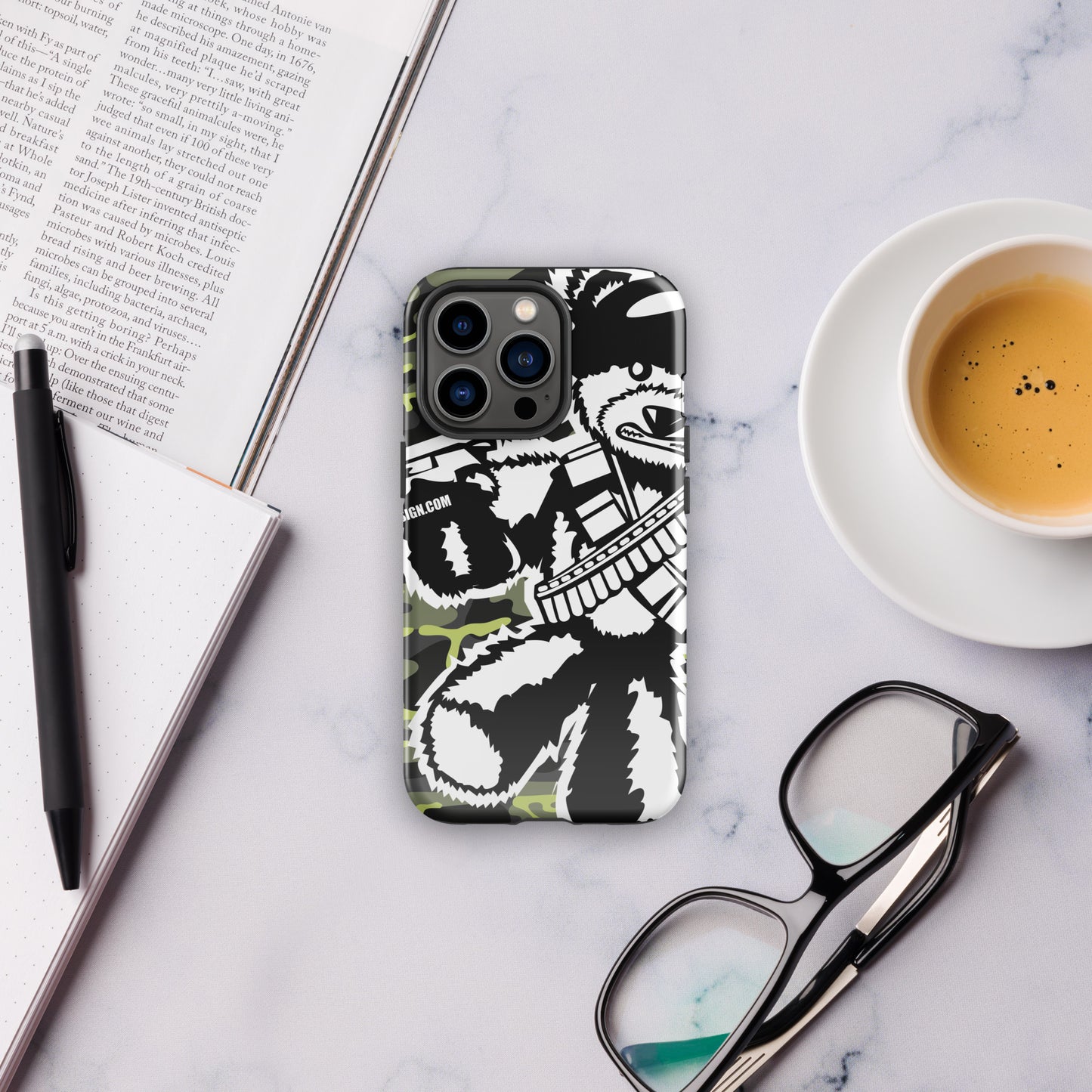 War Teddy - Tough Case for iPhone®