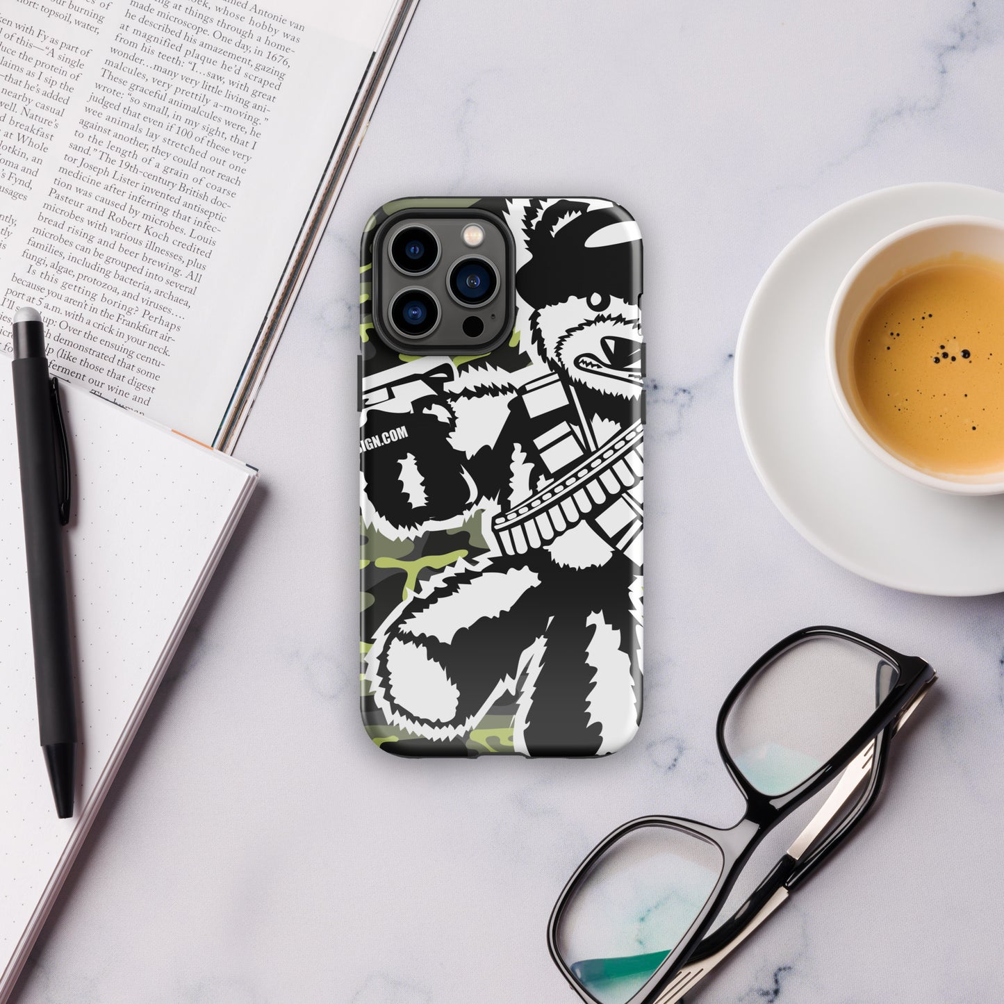 War Teddy - Tough Case for iPhone®