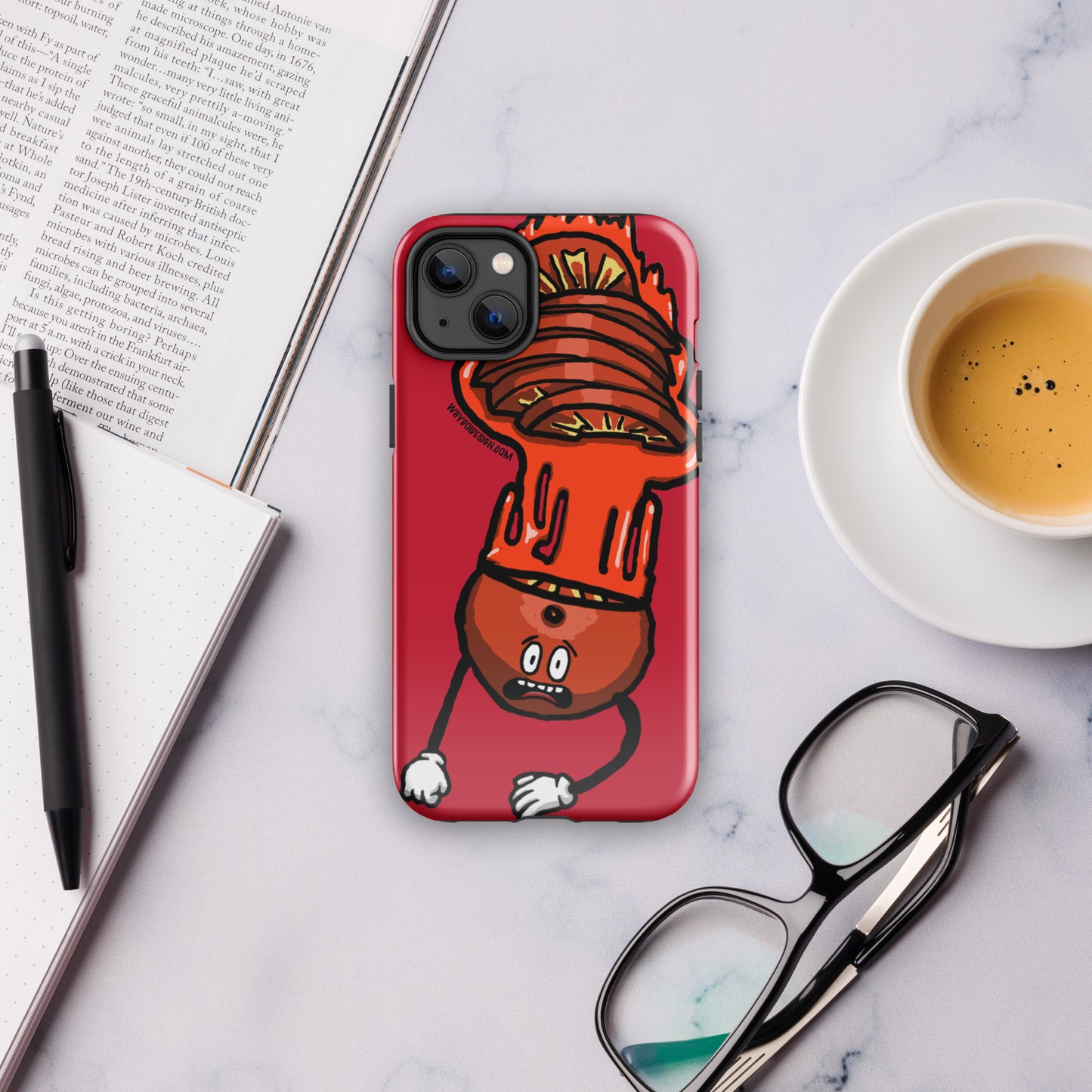 Tomato Crawl - Tough Case for iPhone®