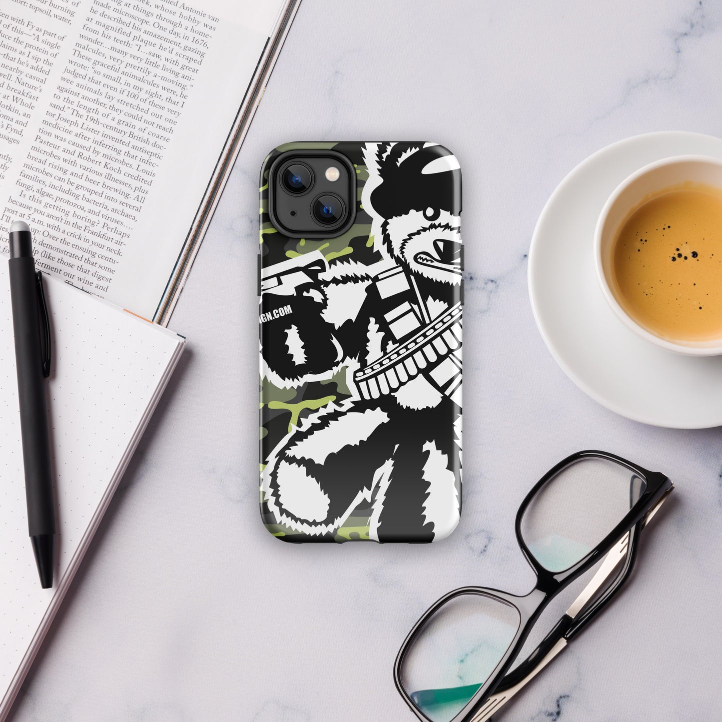War Teddy - Tough Case for iPhone®