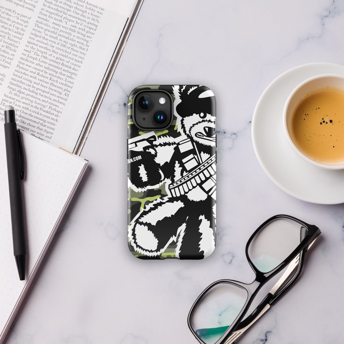 War Teddy - Tough Case for iPhone®
