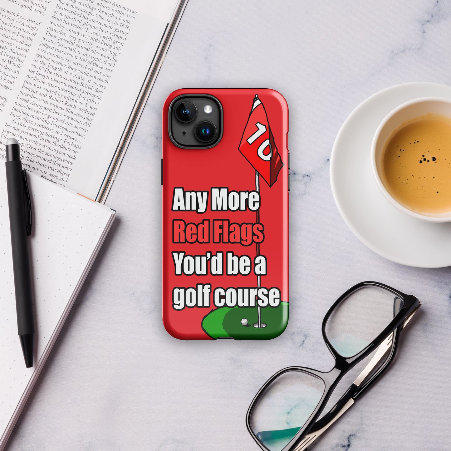 Red Flags - Tough Case for iPhone®