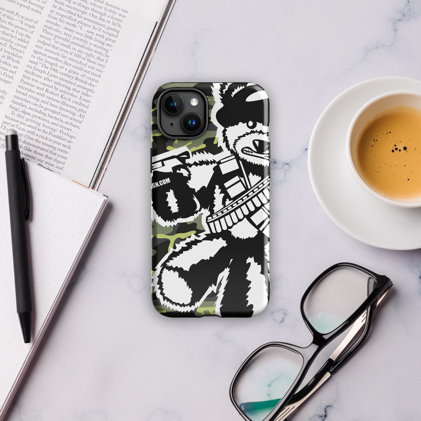 War Teddy - Tough Case for iPhone®