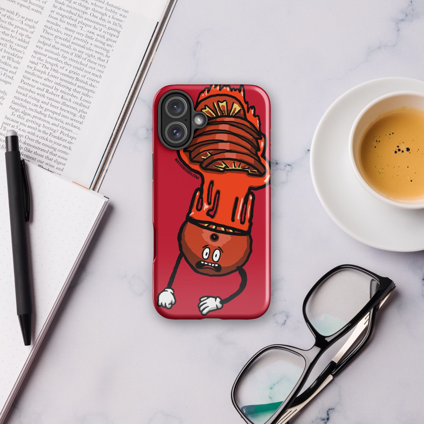 Tomato Crawl - Tough Case for iPhone®