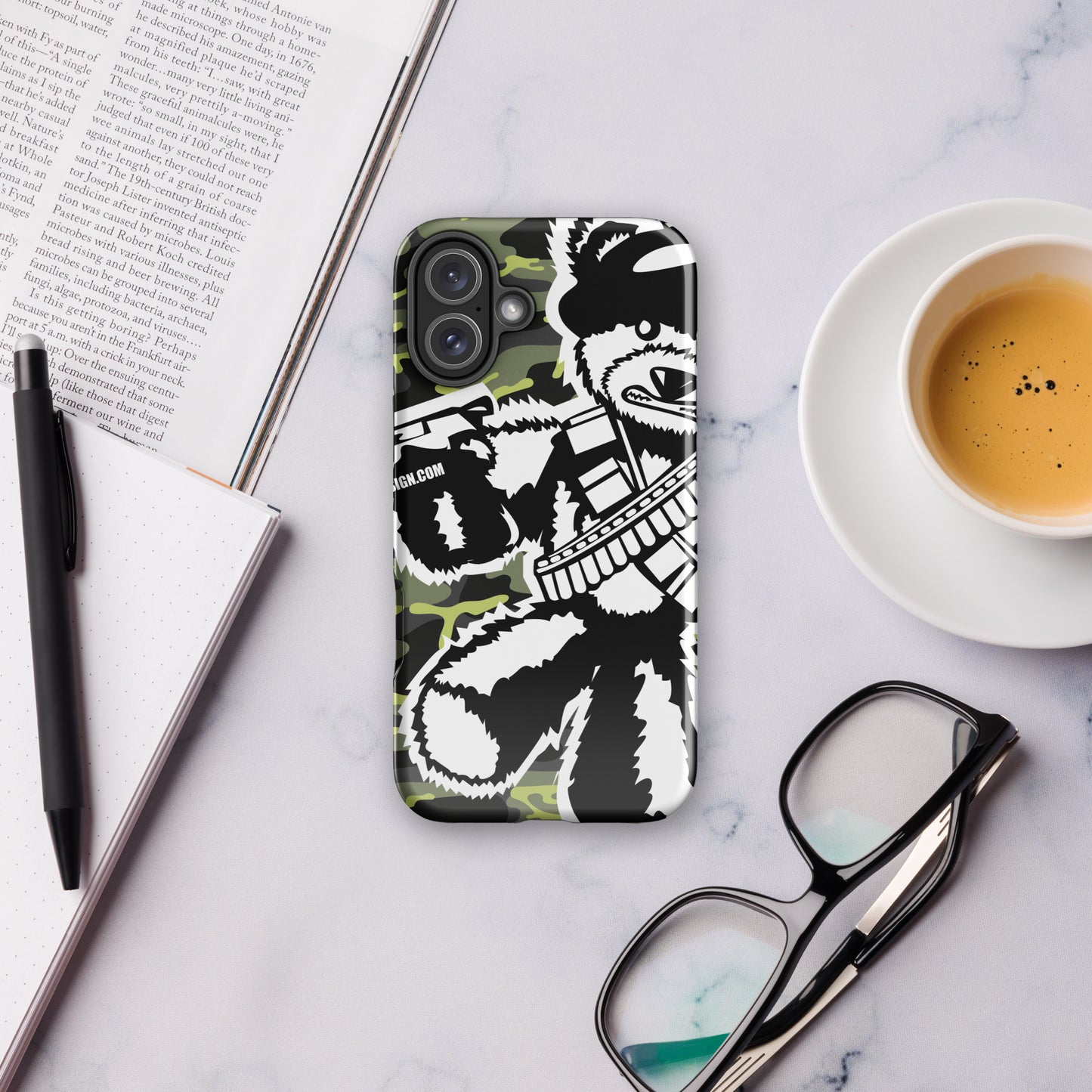War Teddy - Tough Case for iPhone®