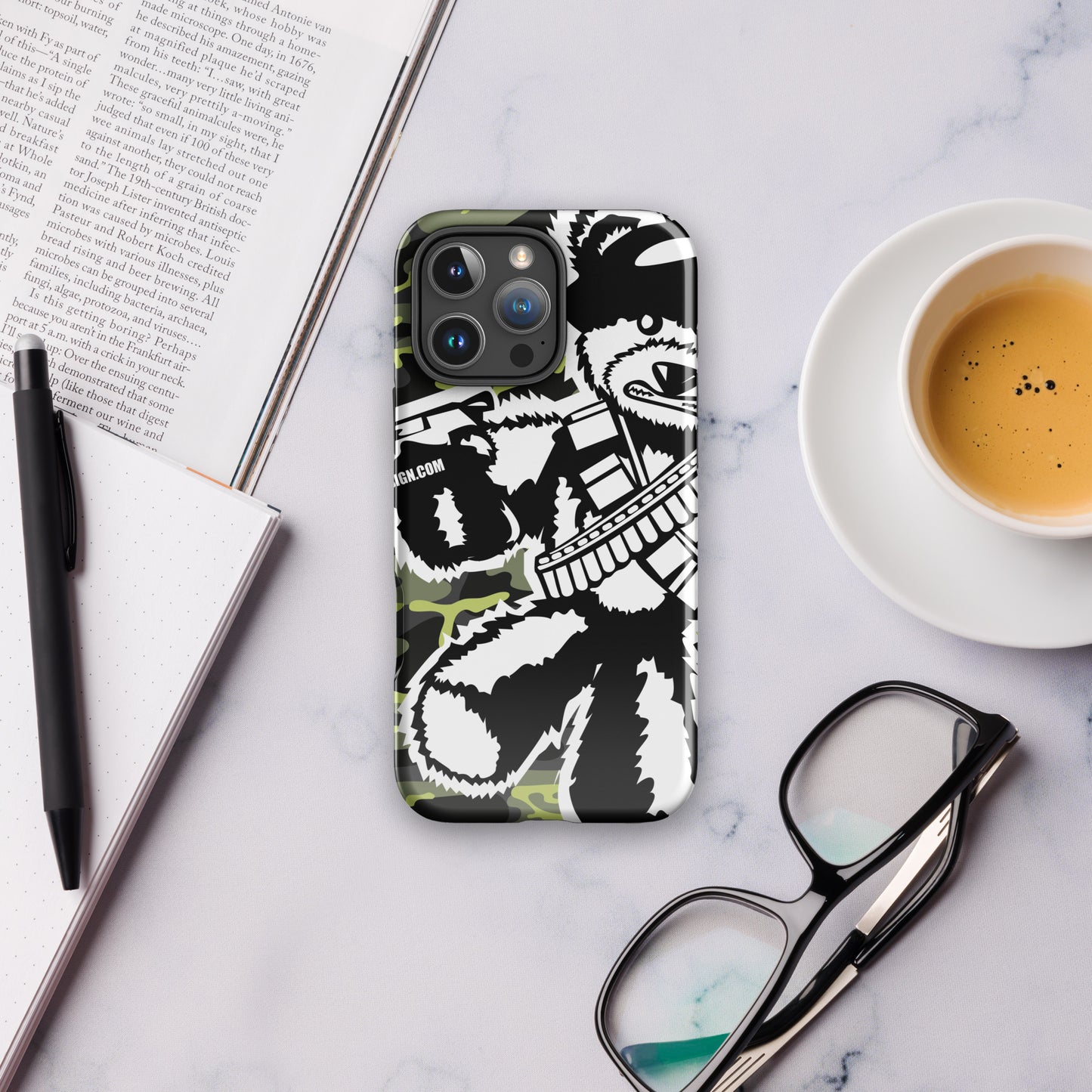 War Teddy - Tough Case for iPhone®