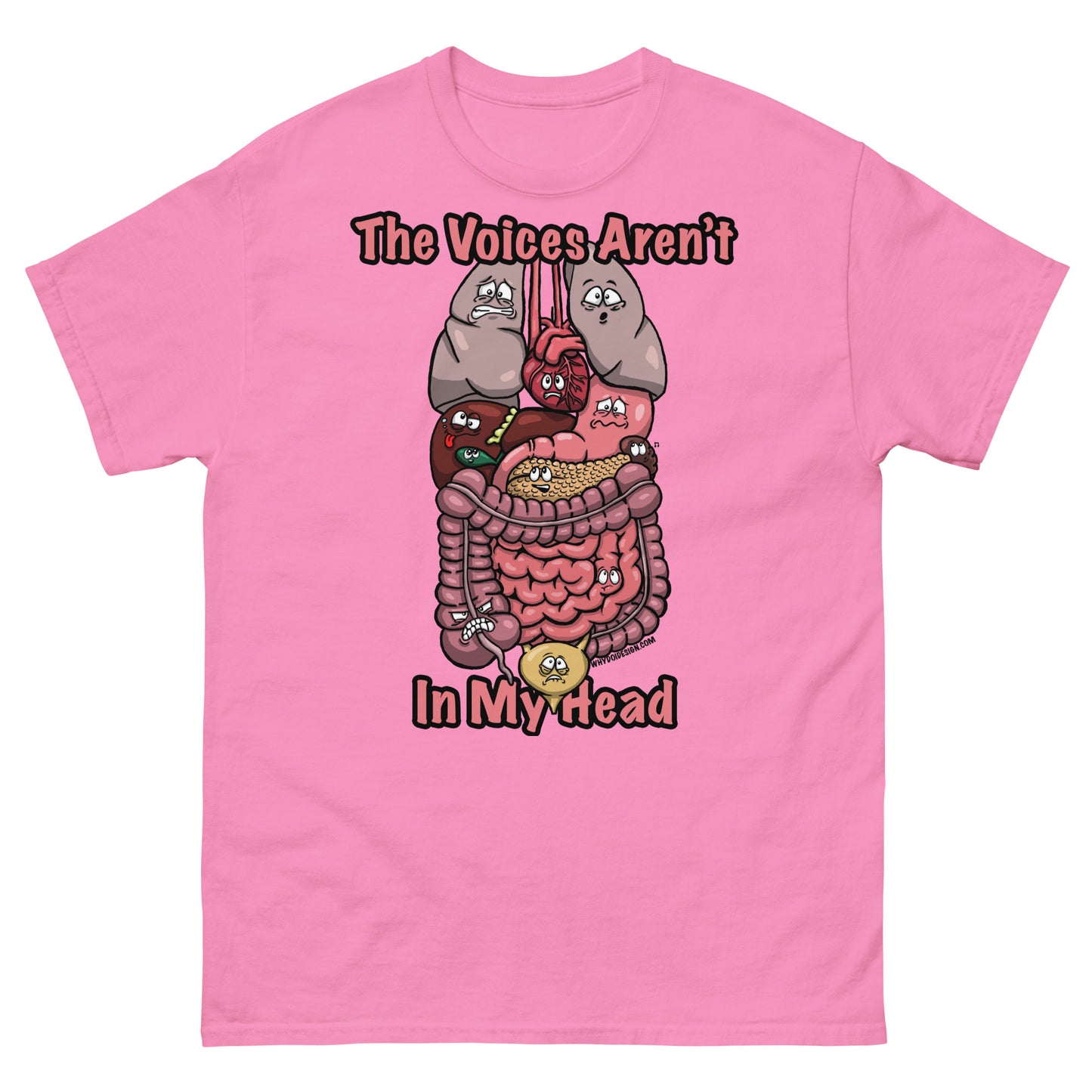 The Voices Aren’t In My Head – Hilarious Body Organ Banter - Unisex classic tee