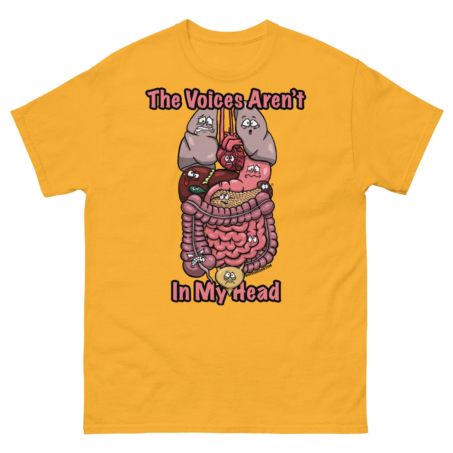 The Voices Aren’t In My Head – Hilarious Body Organ Banter - Unisex classic tee
