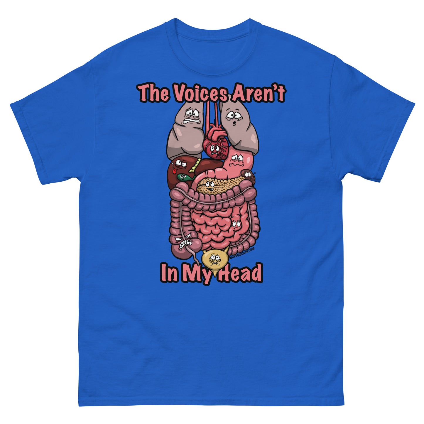 The Voices Aren’t In My Head – Hilarious Body Organ Banter - Unisex classic tee