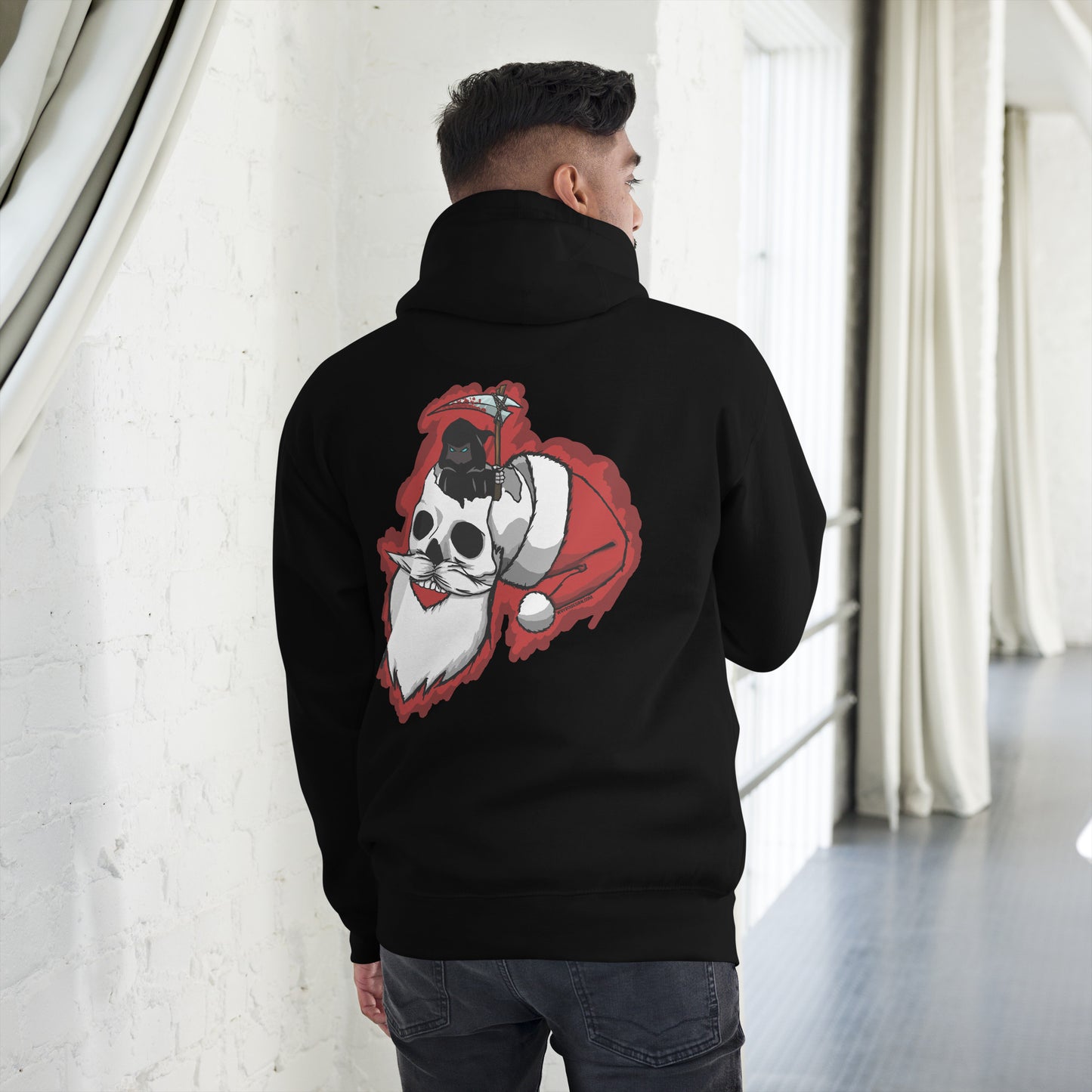Grim Reaper V Santa - Unisex Hoodie