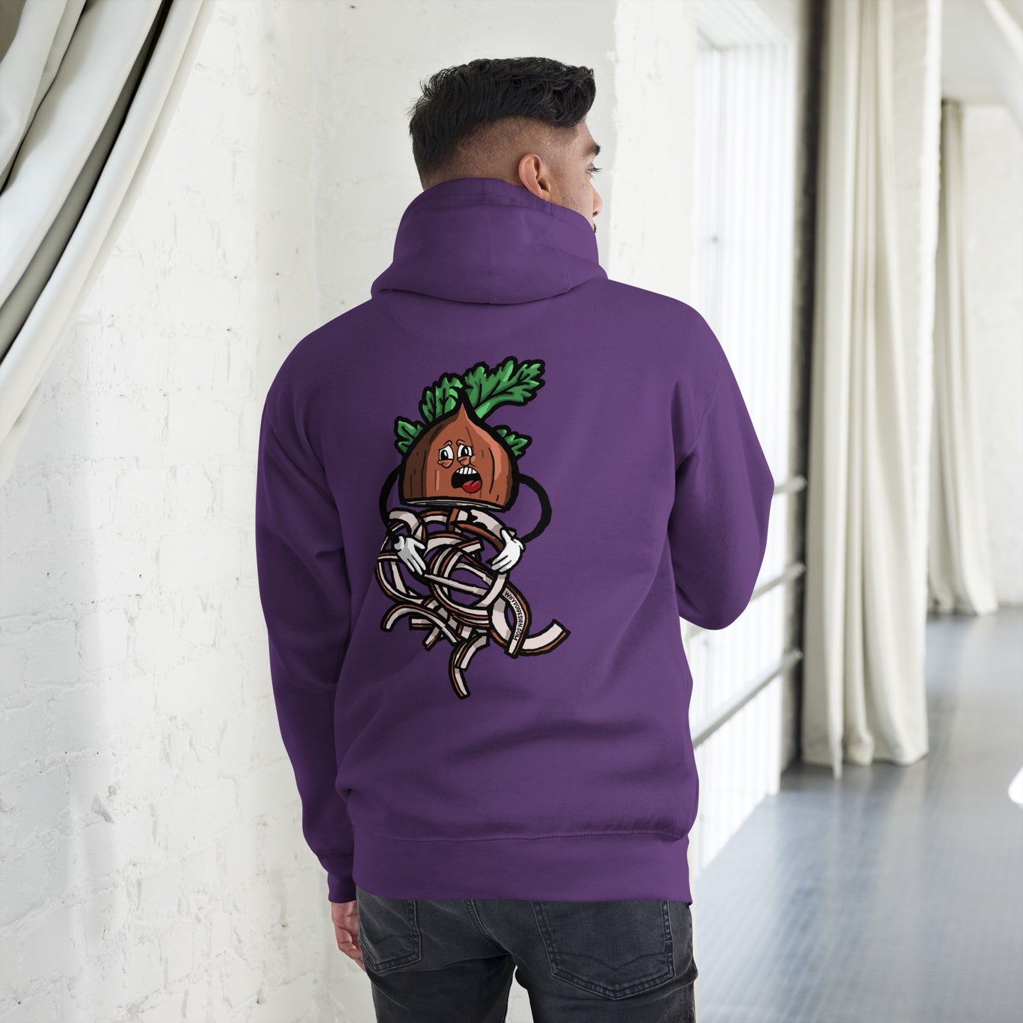 Onion Trying to Hold It Together - Unisex Hoodie