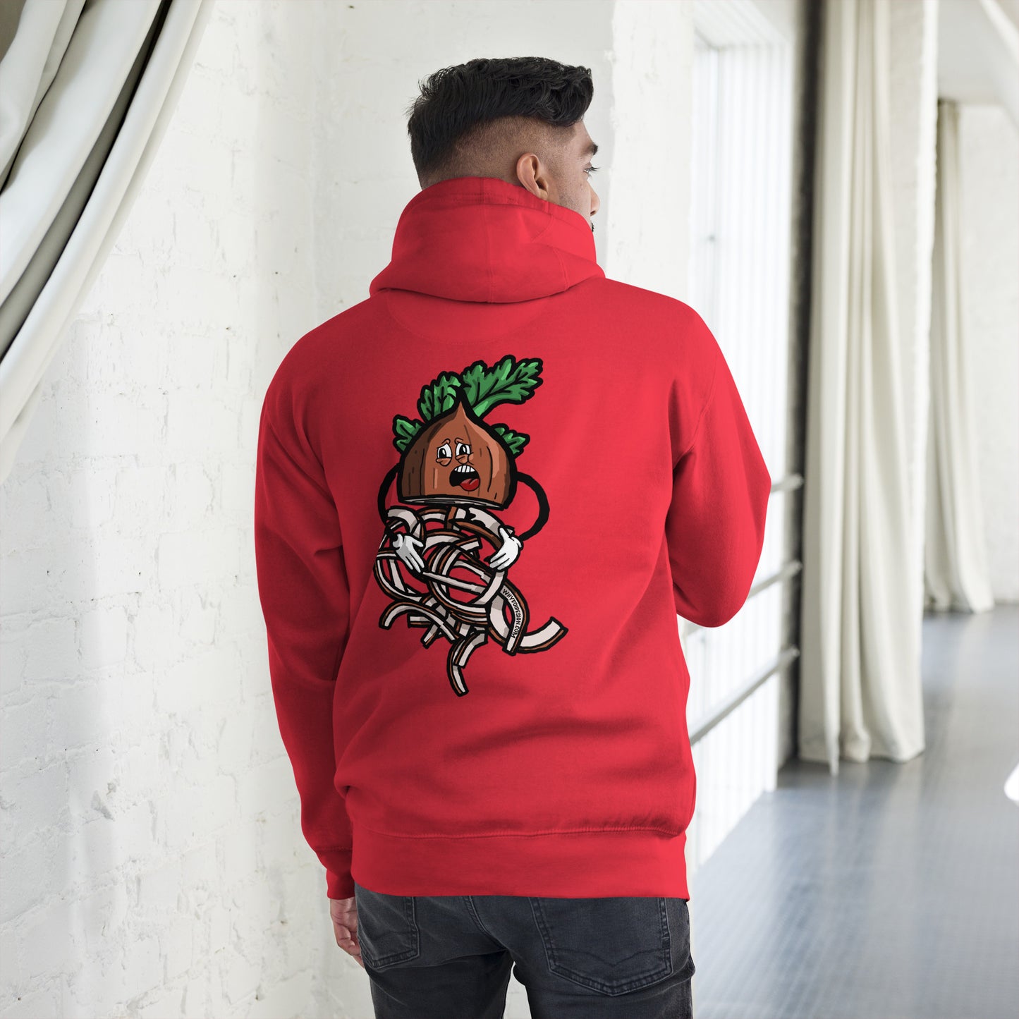 Onion Trying to Hold It Together - Unisex Hoodie