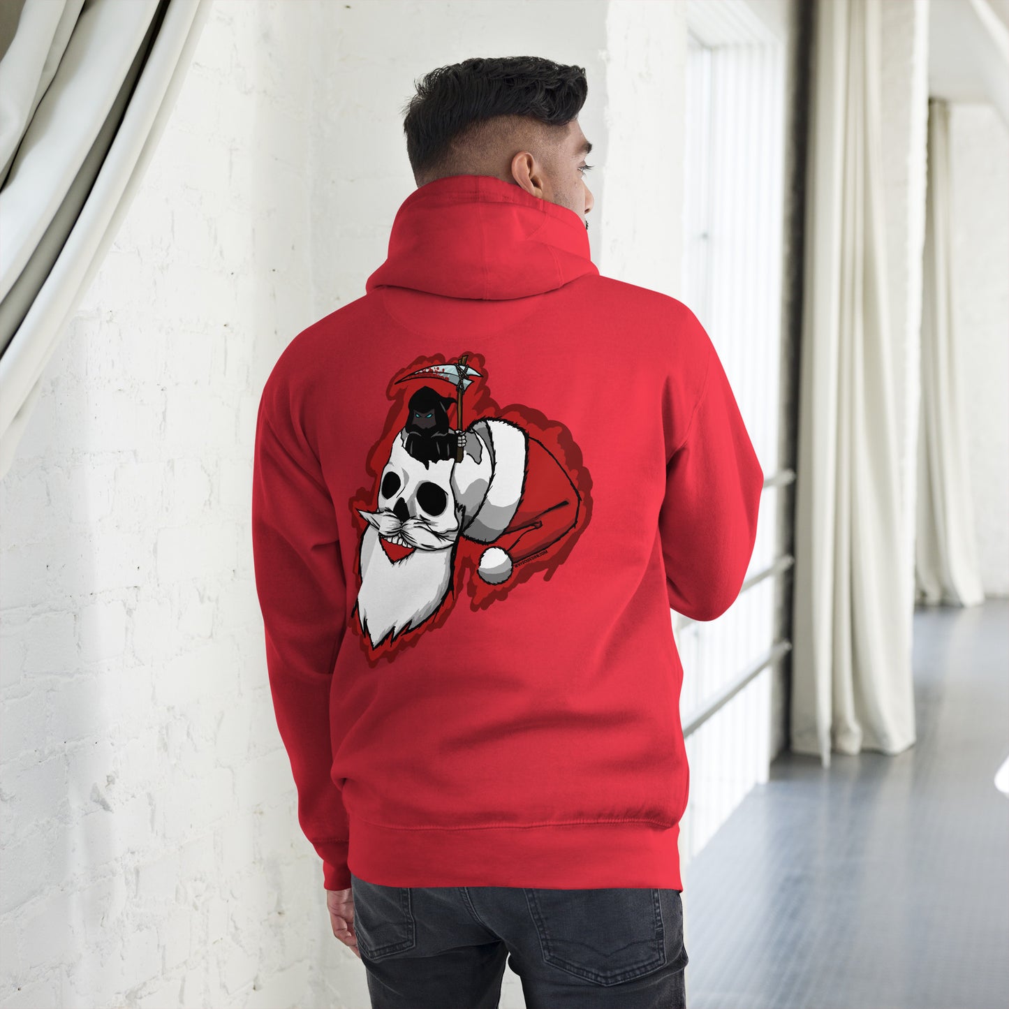 Grim Reaper V Santa - Unisex Hoodie