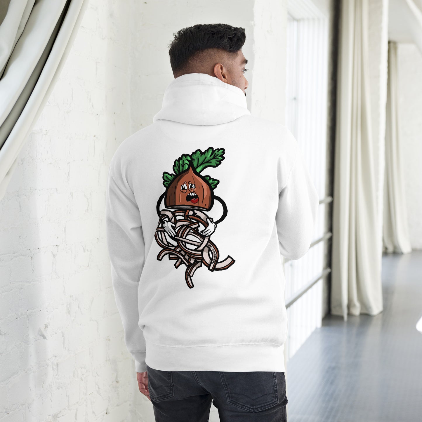 Onion Trying to Hold It Together - Unisex Hoodie