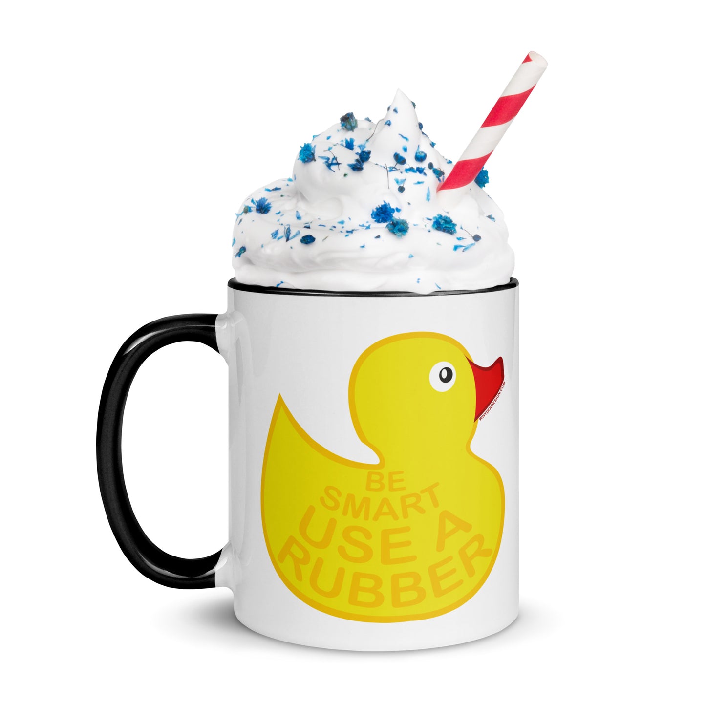 Use A Rubber Ducky - Mug with Color Inside