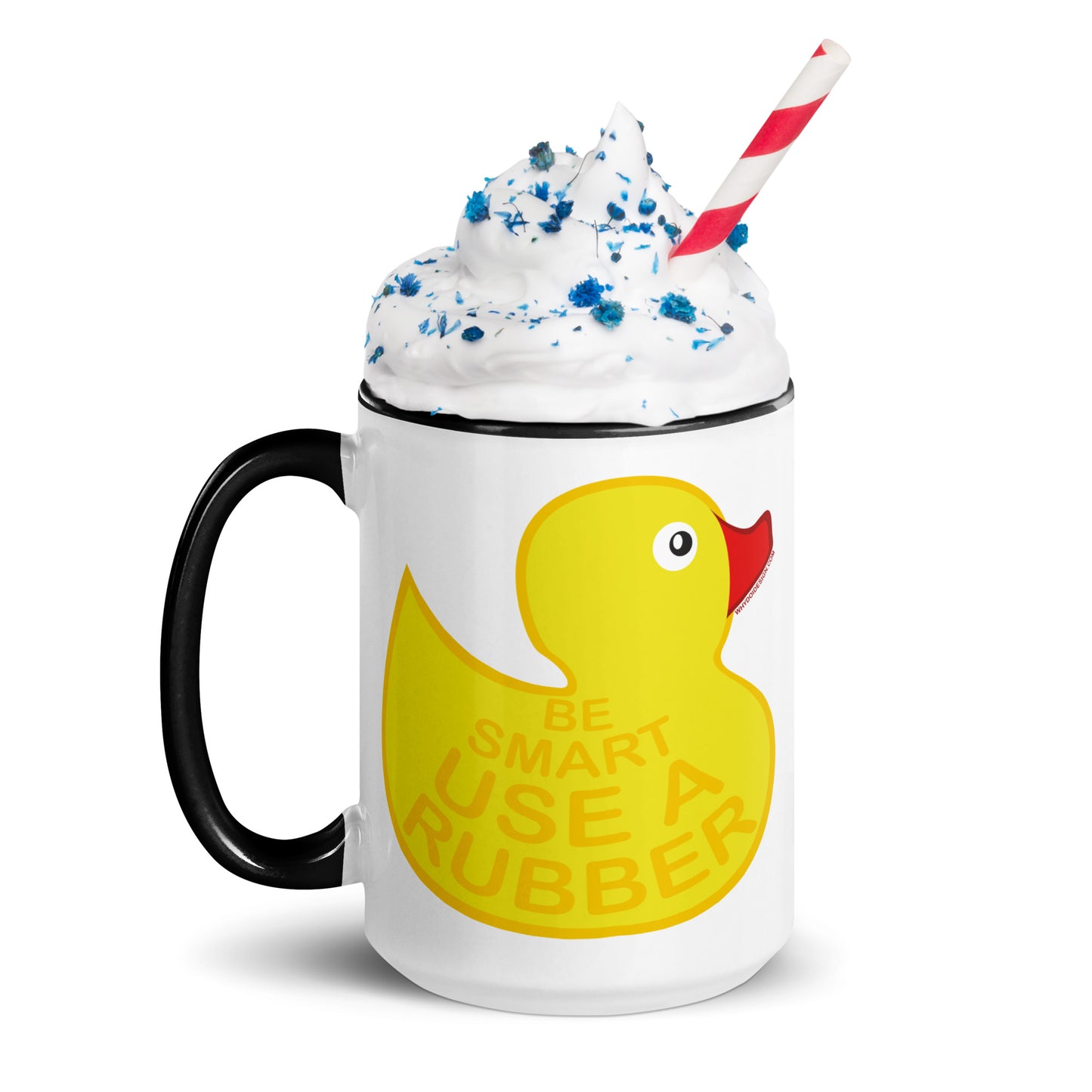 Use A Rubber Ducky - Mug with Color Inside