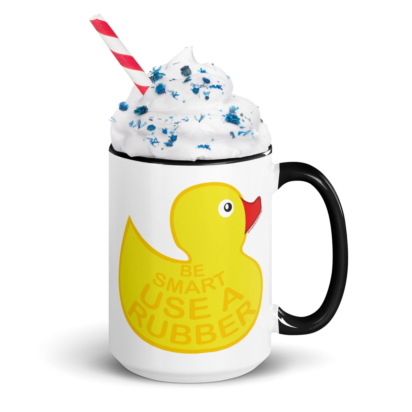Use A Rubber Ducky - Mug with Color Inside