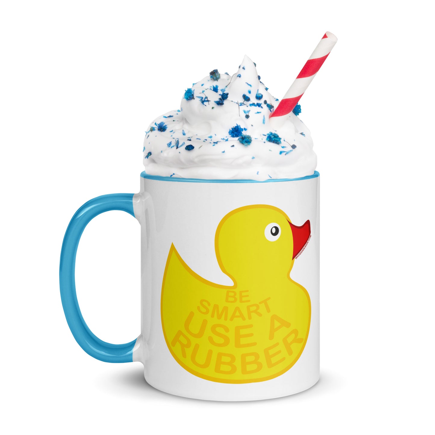 Use A Rubber Ducky - Mug with Color Inside