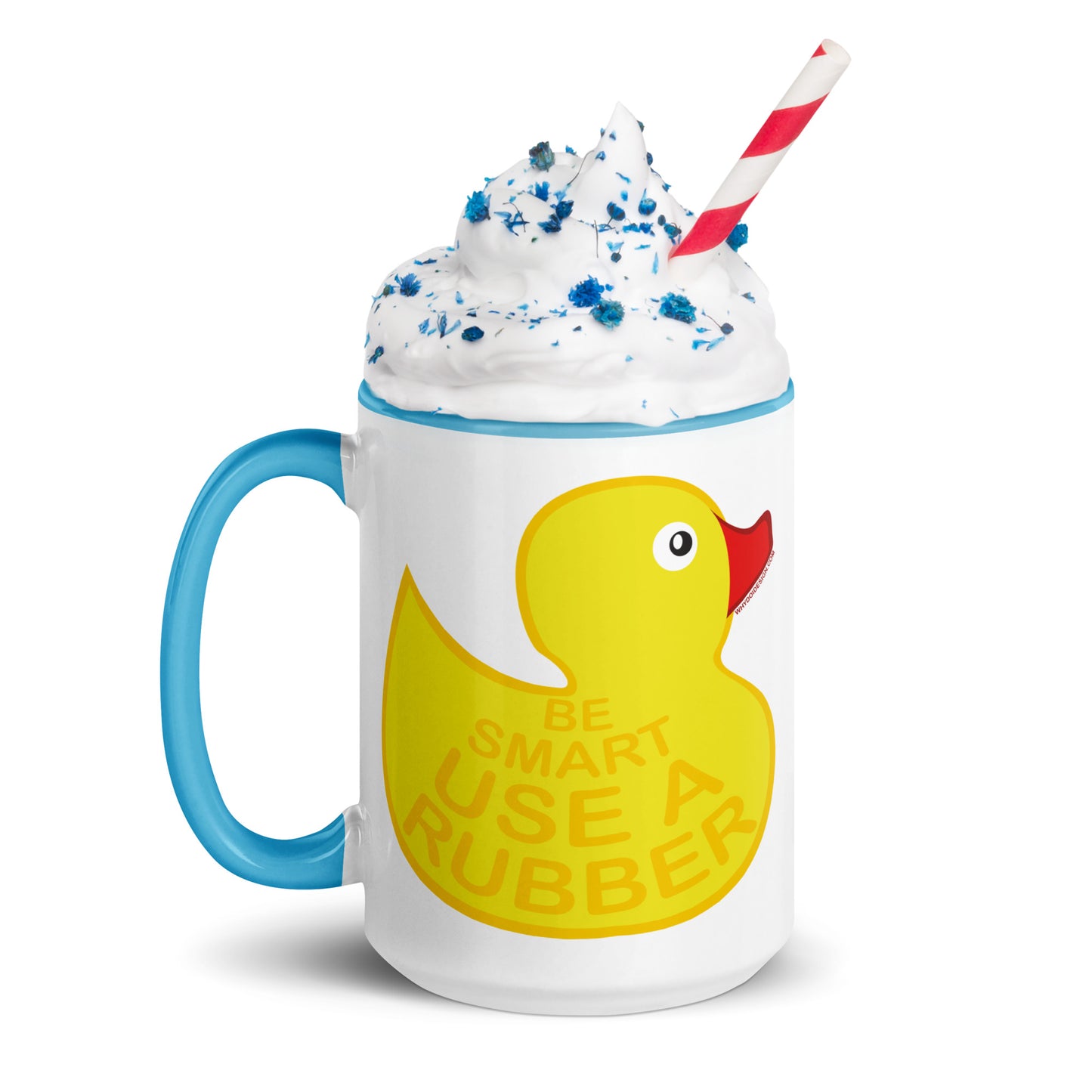 Use A Rubber Ducky - Mug with Color Inside