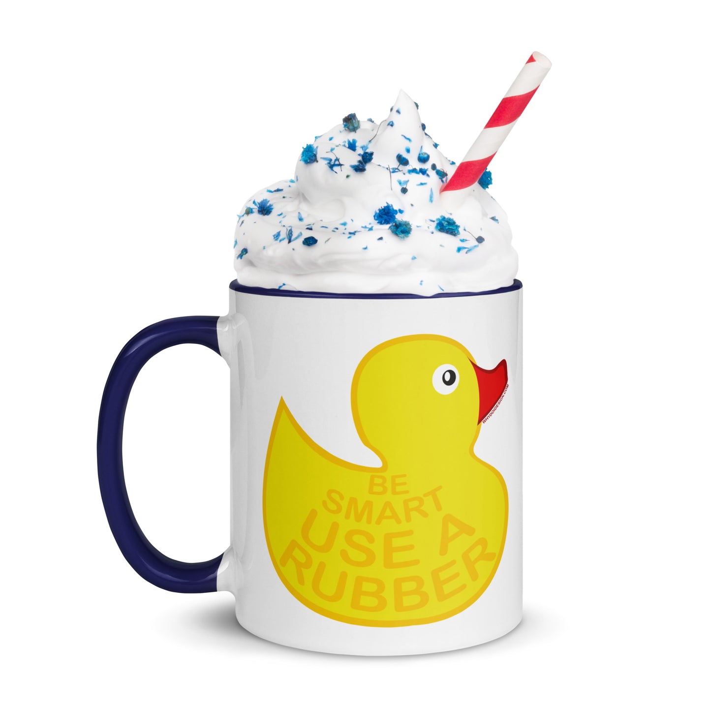 Use A Rubber Ducky - Mug with Color Inside