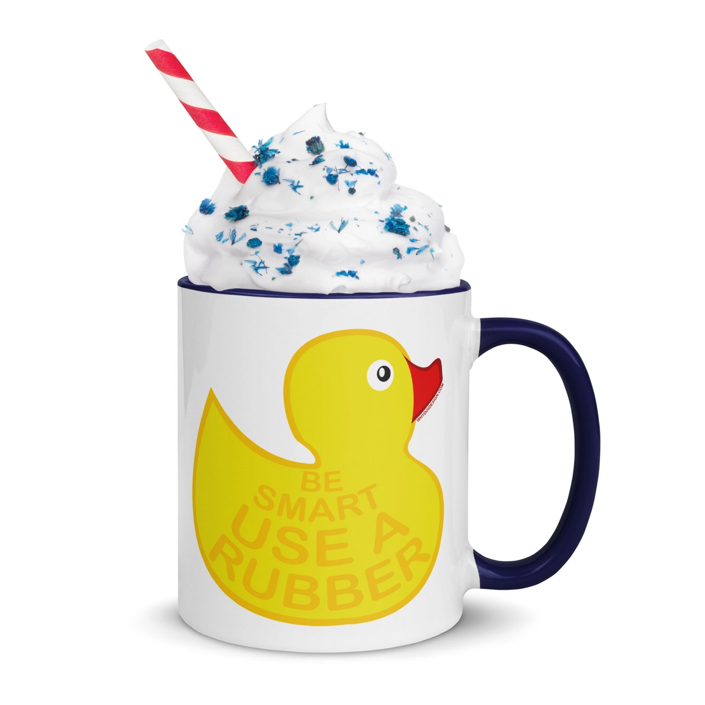 Use A Rubber Ducky - Mug with Color Inside