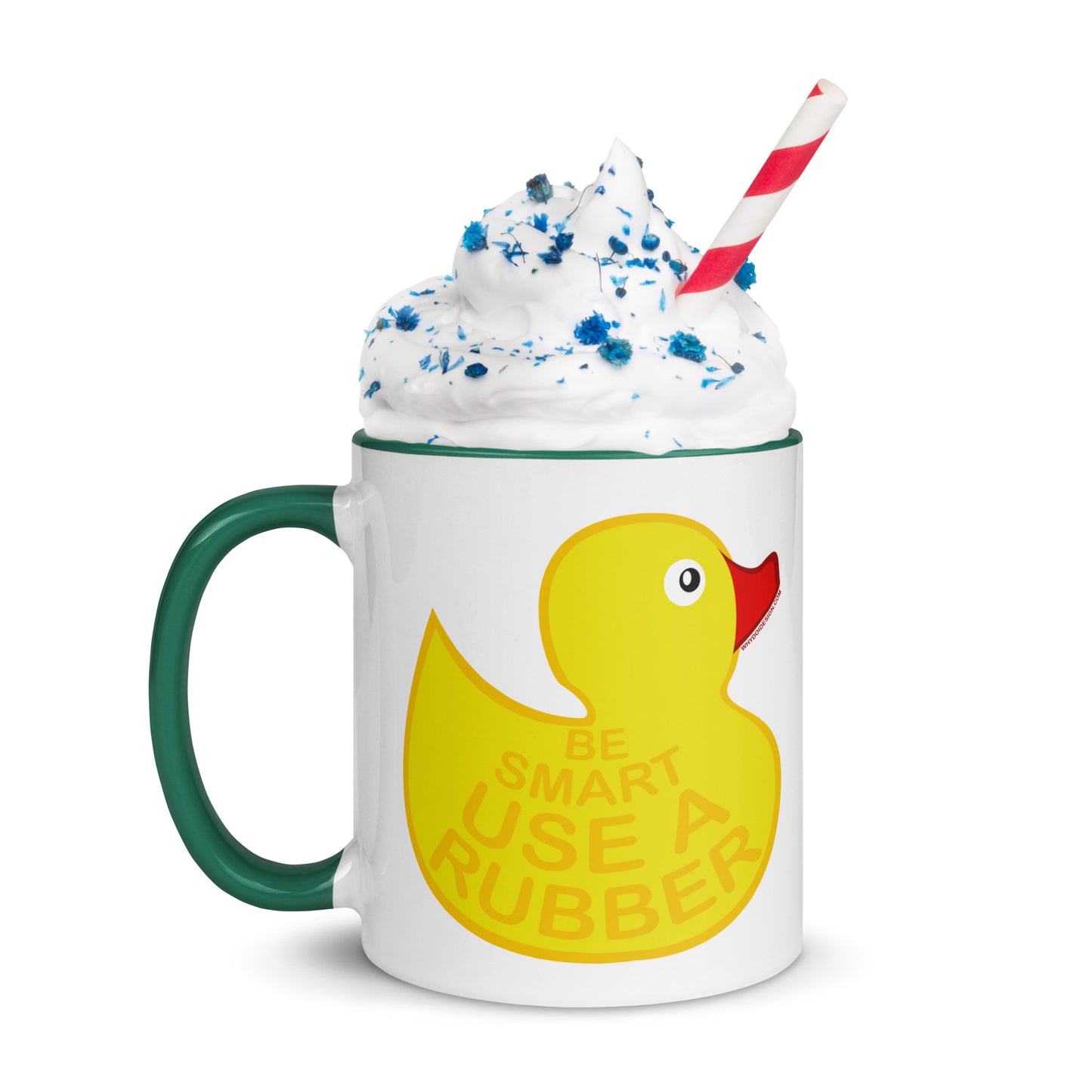 Use A Rubber Ducky - Mug with Color Inside