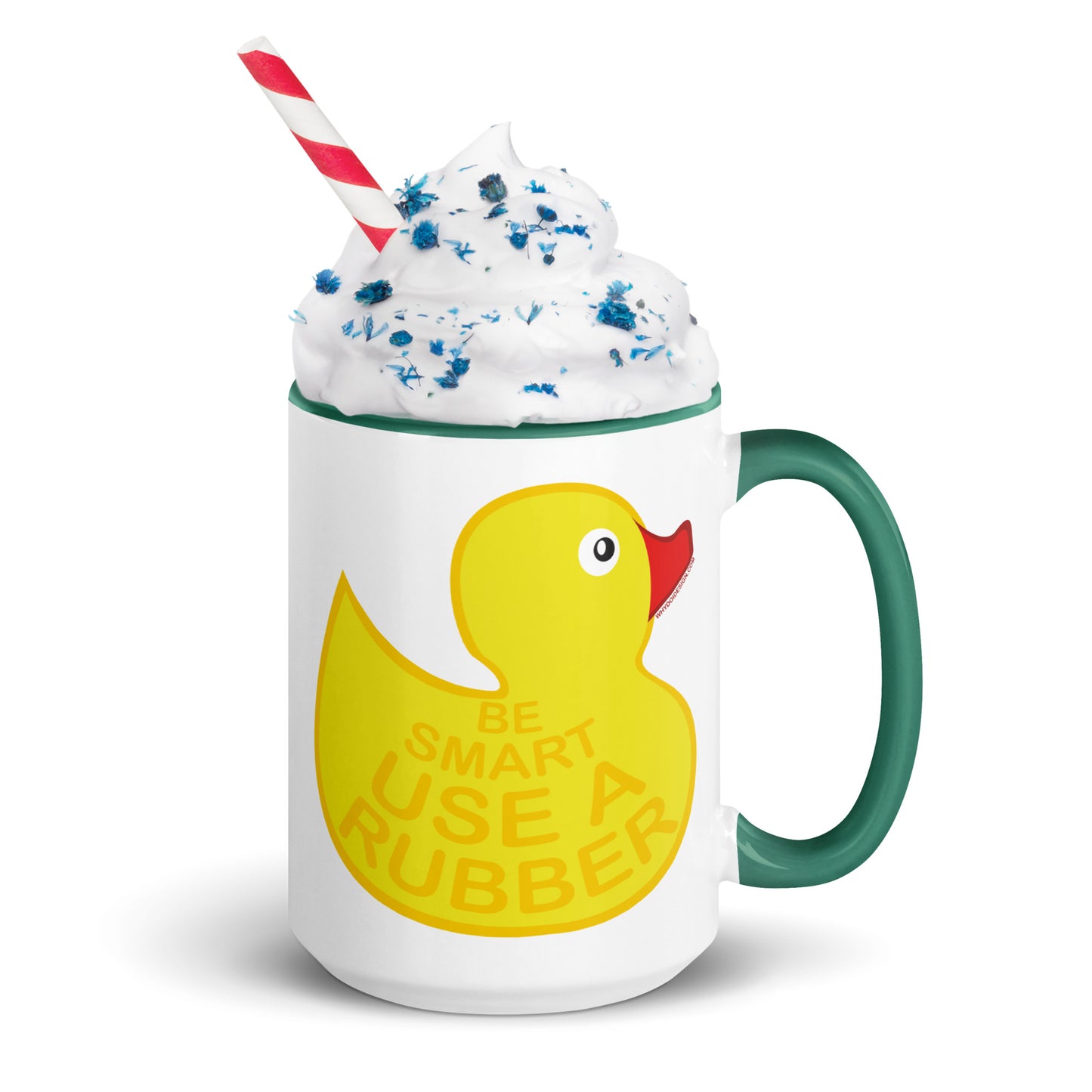Use A Rubber Ducky - Mug with Color Inside