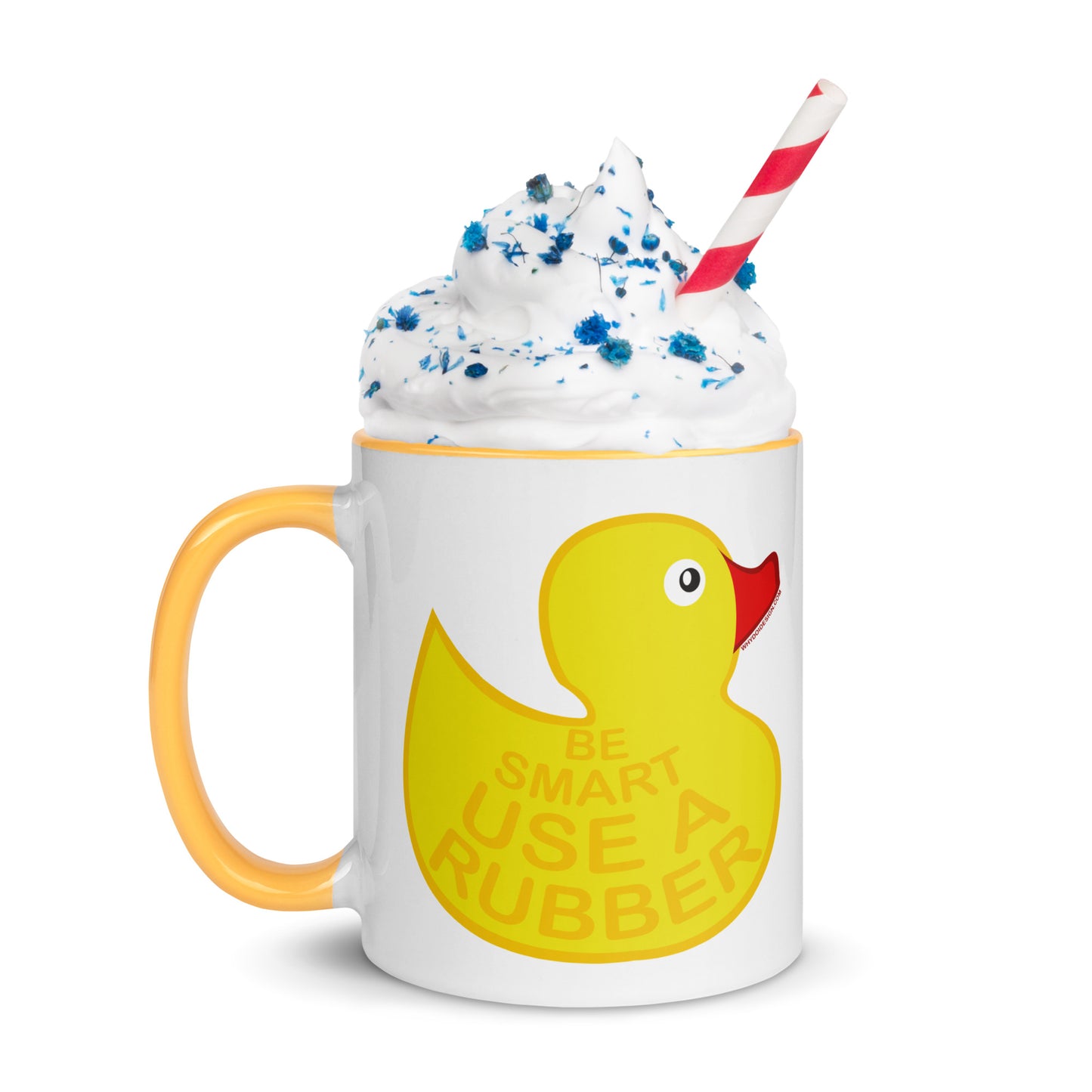 Use A Rubber Ducky - Mug with Color Inside