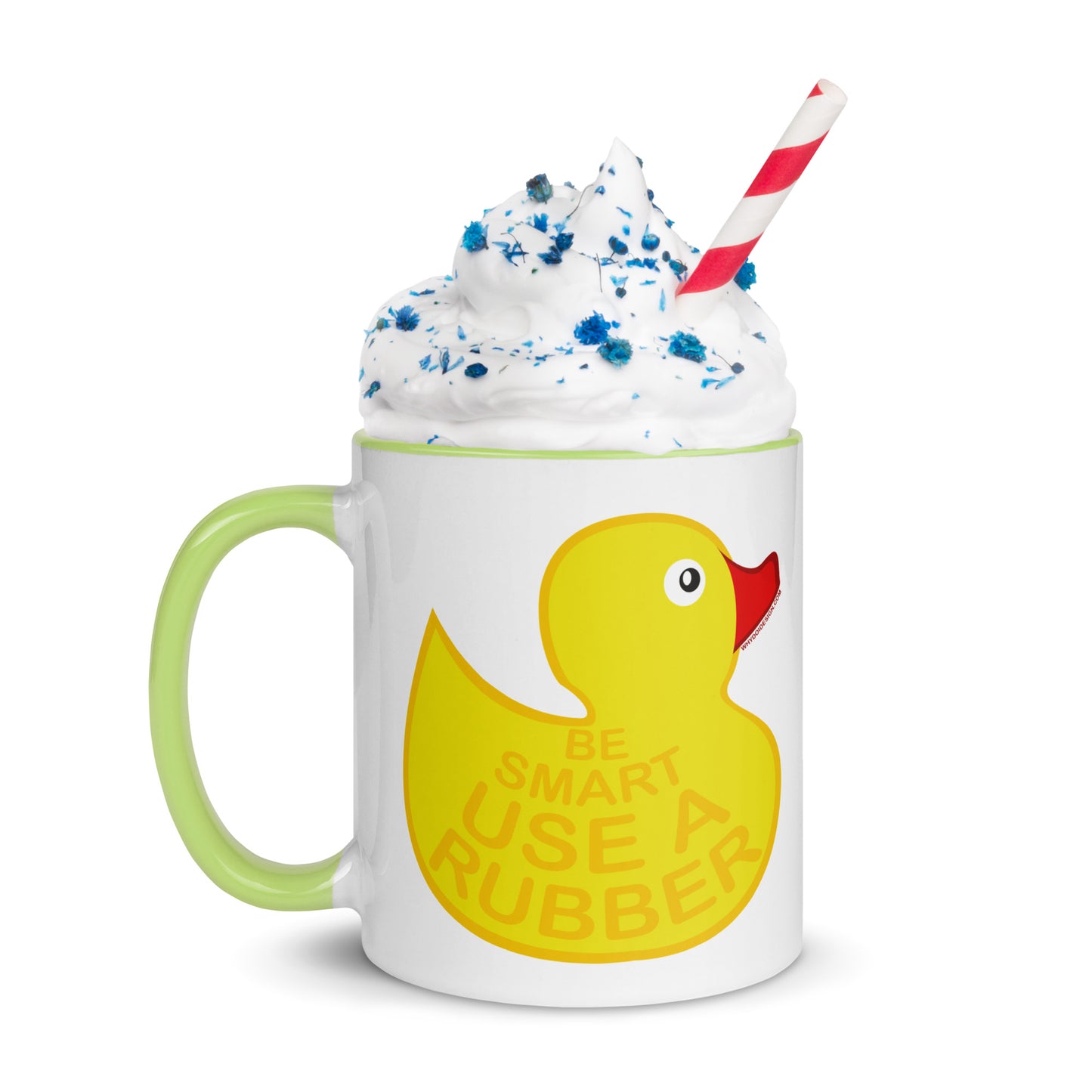Use A Rubber Ducky - Mug with Color Inside