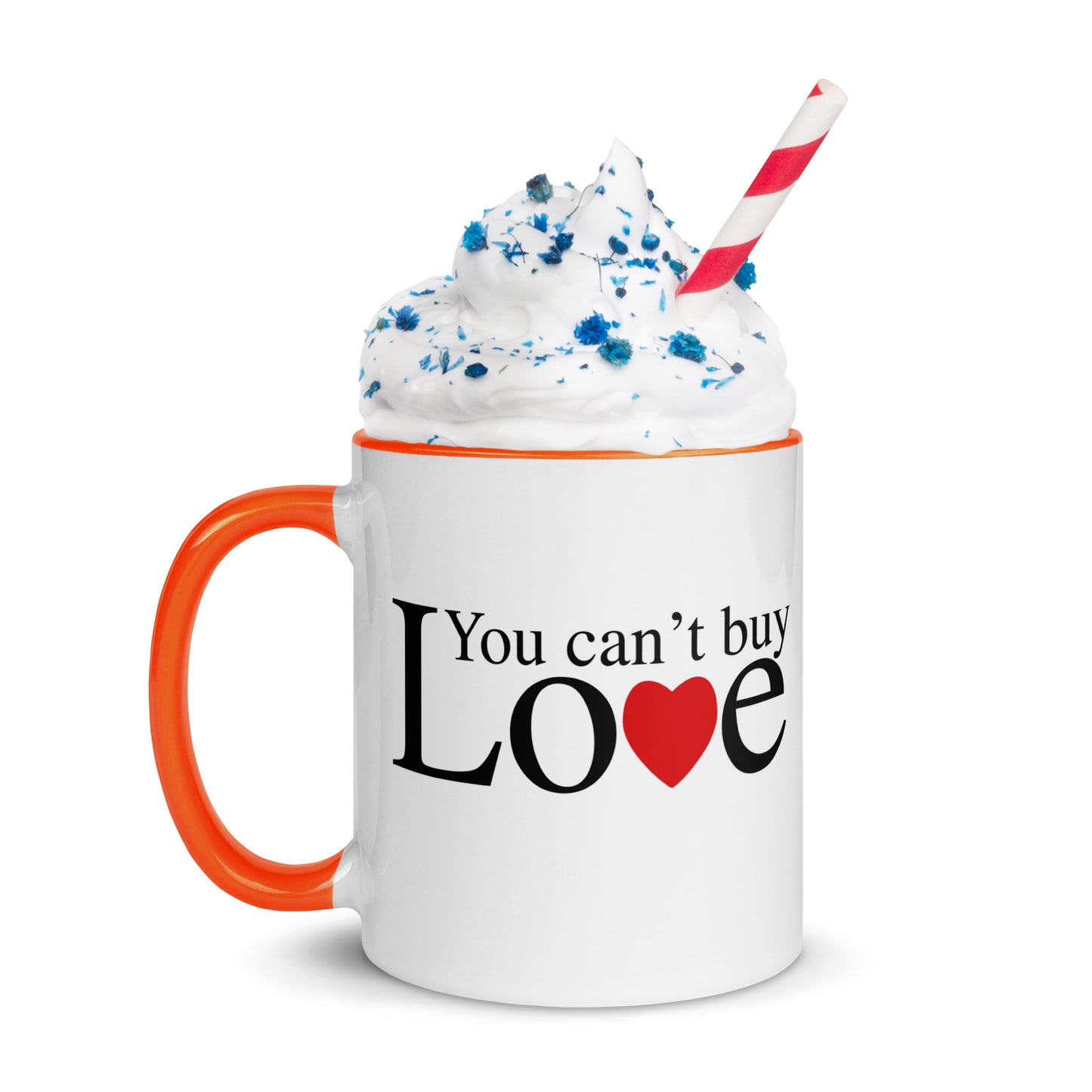 You Can't Buy Love But You Can Buy Chocolate - Mug with Color Inside