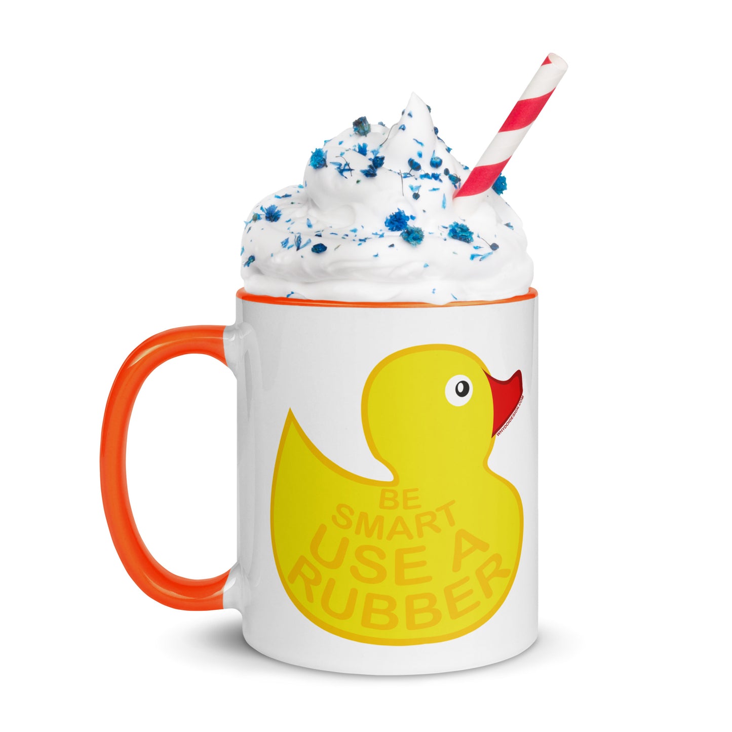 Use A Rubber Ducky - Mug with Color Inside