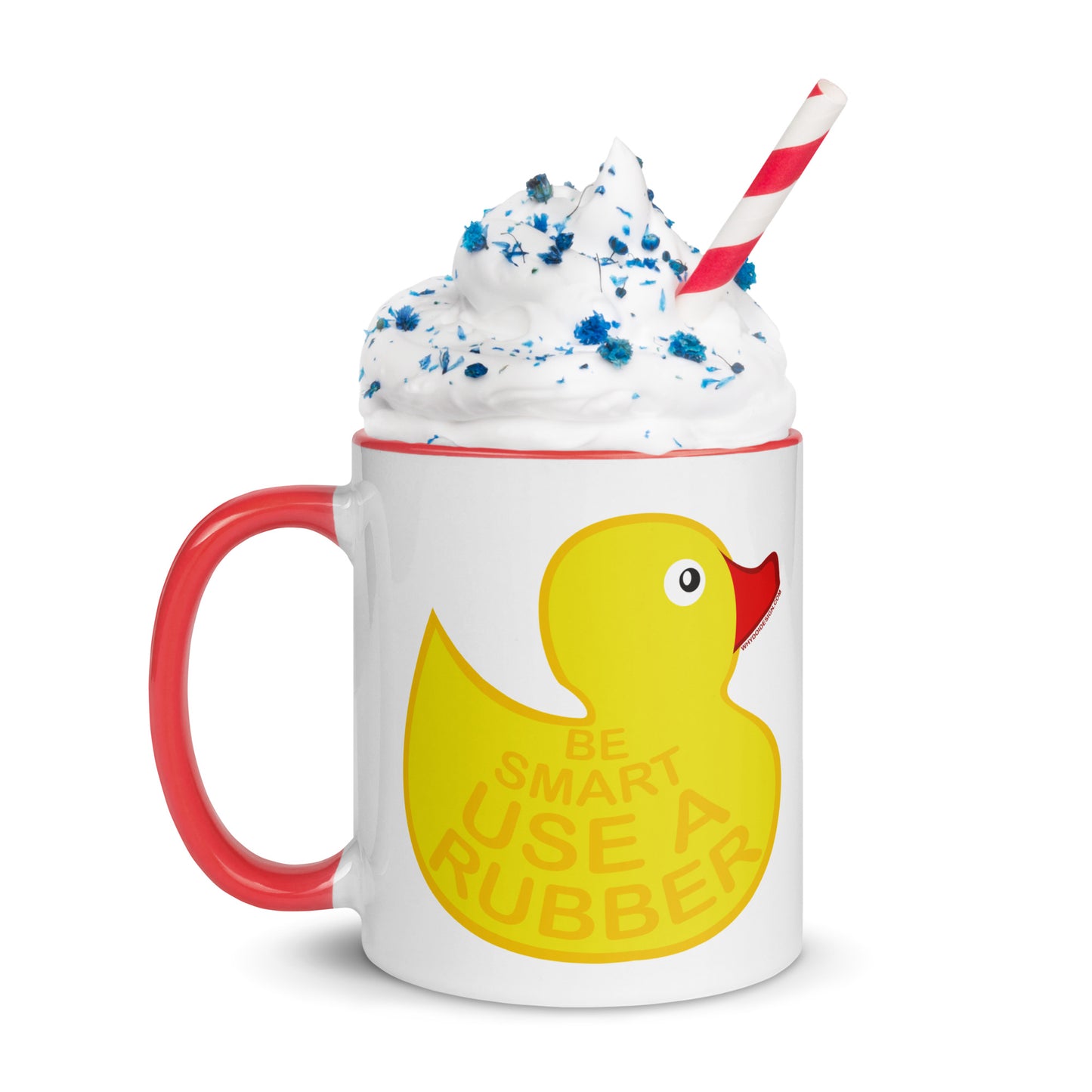 Use A Rubber Ducky - Mug with Color Inside