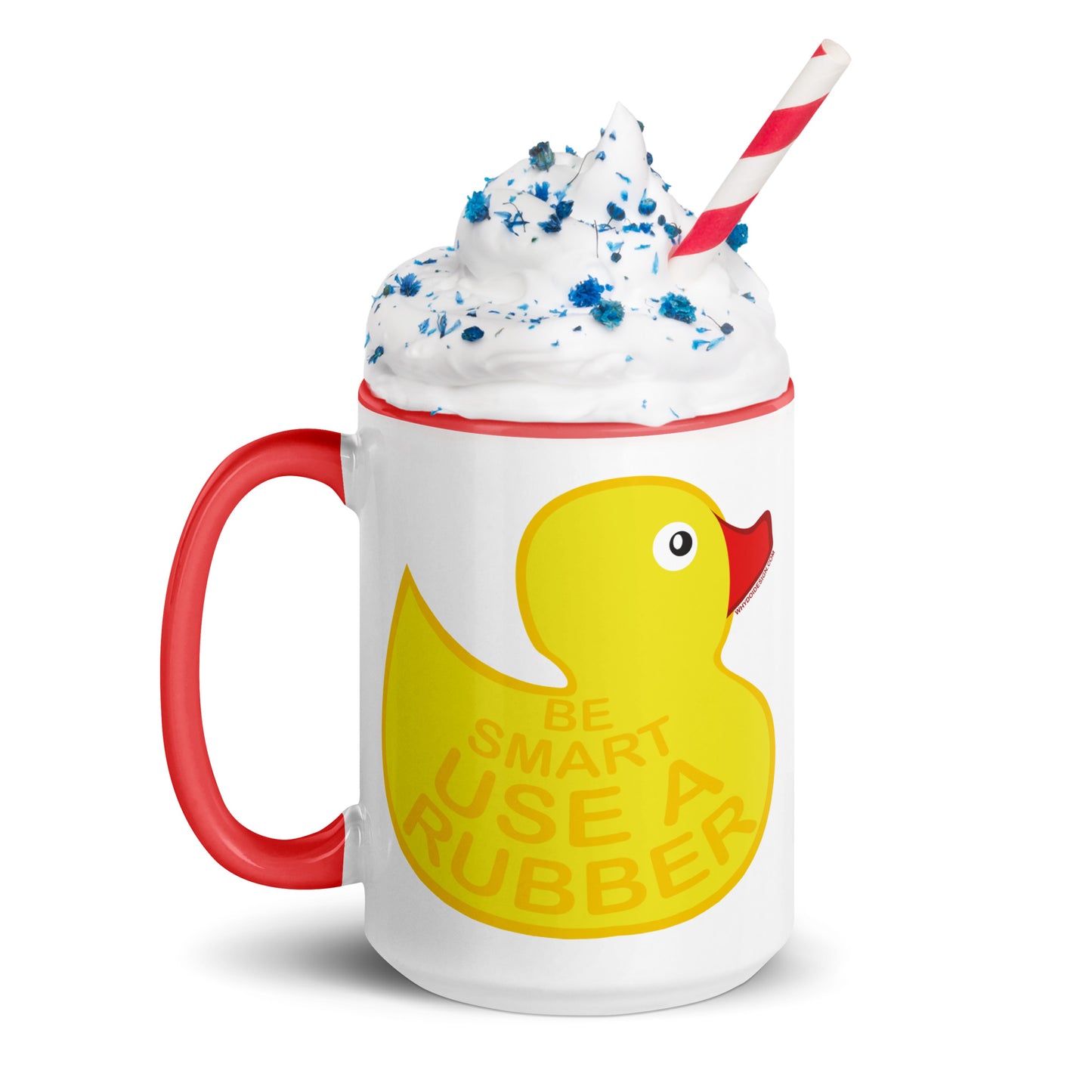 Use A Rubber Ducky - Mug with Color Inside
