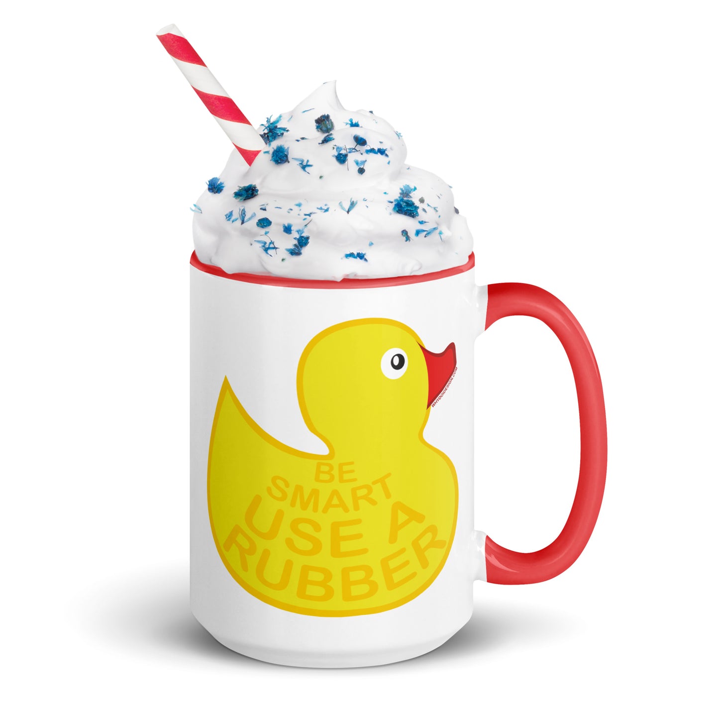 Use A Rubber Ducky - Mug with Color Inside