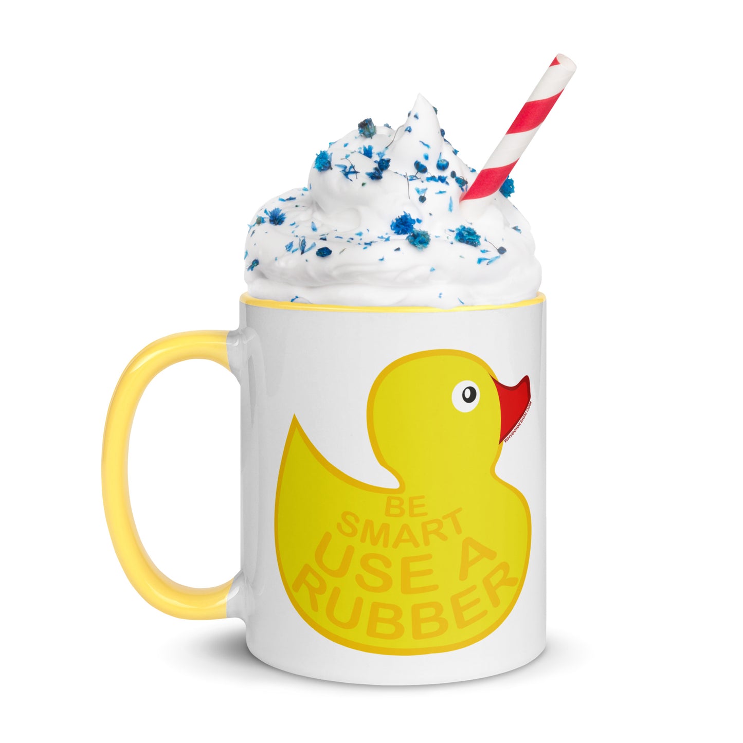 Use A Rubber Ducky - Mug with Color Inside