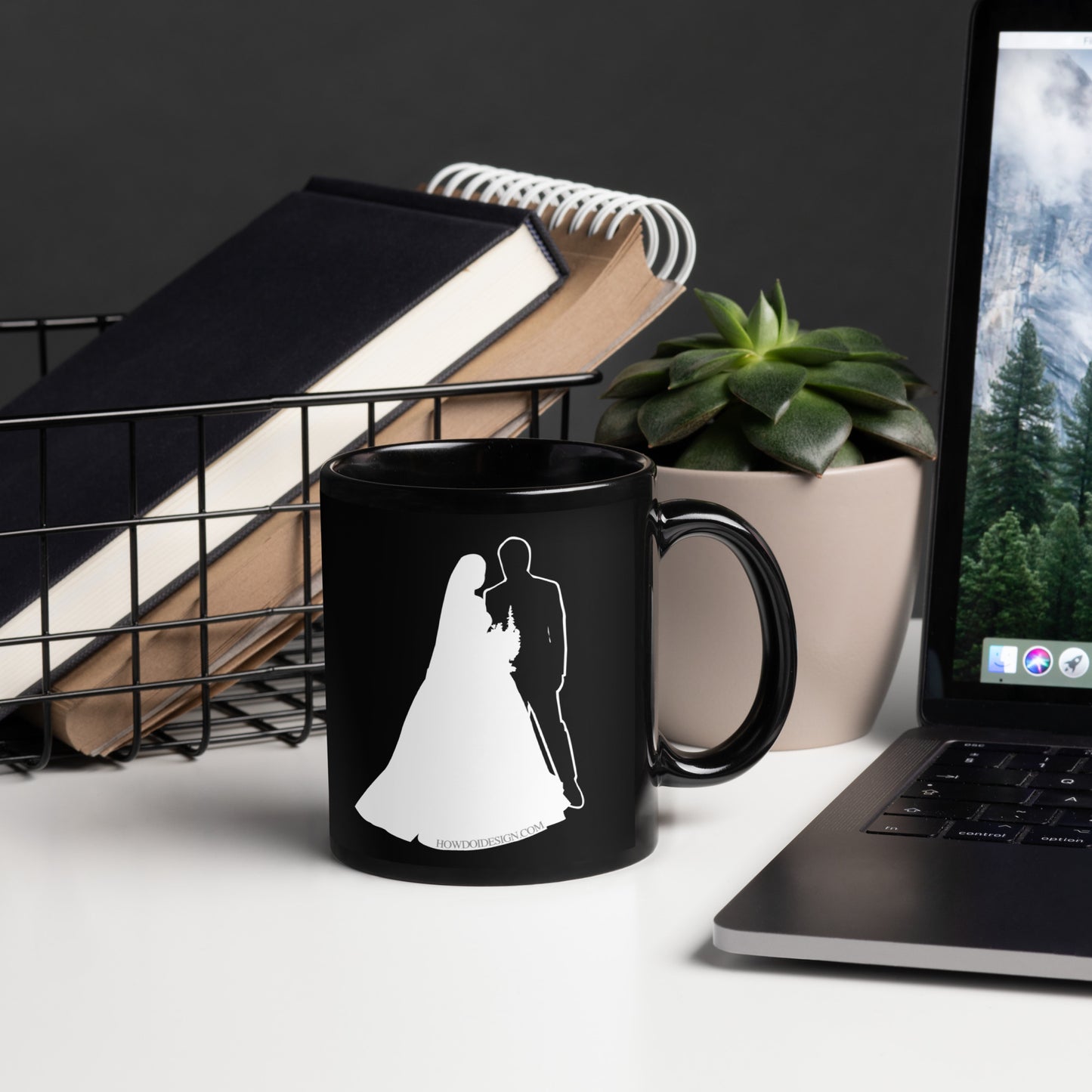 You Can't Put A Price On Love, But A Wedding Can - Black Glossy Mug