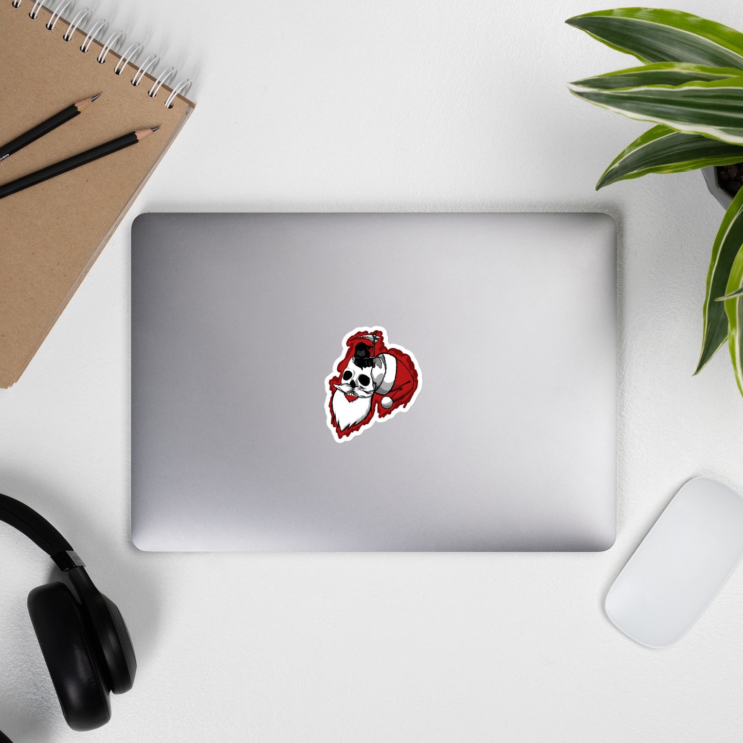 Grim Reaper V Santa - Bubble-free stickers