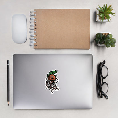 Onion Trying to Hold It Together - Bubble-free stickers