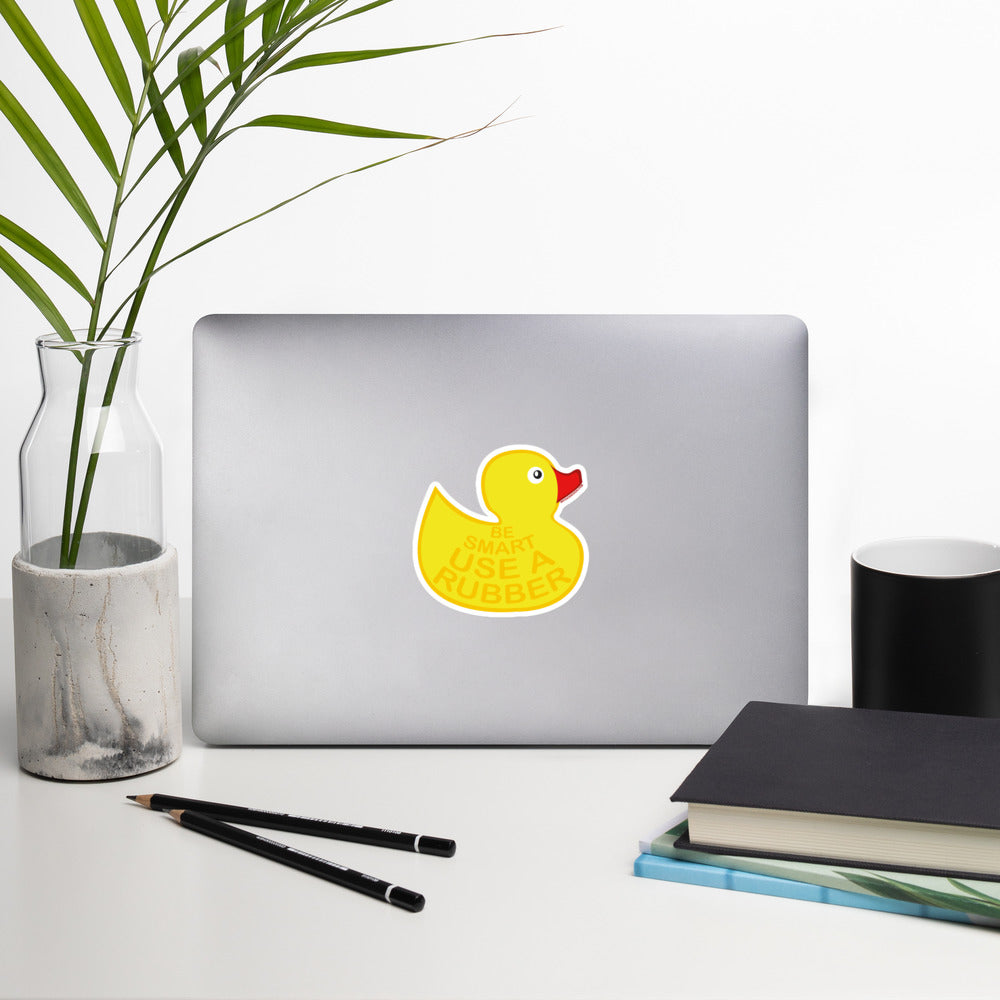 Use a Rubber Ducky - Bubble-free stickers