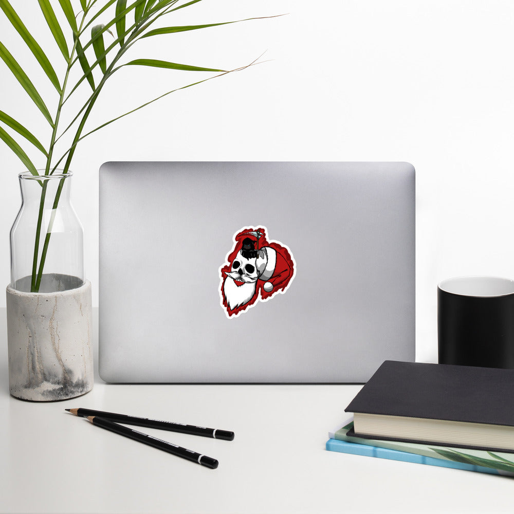 Grim Reaper V Santa - Bubble-free stickers