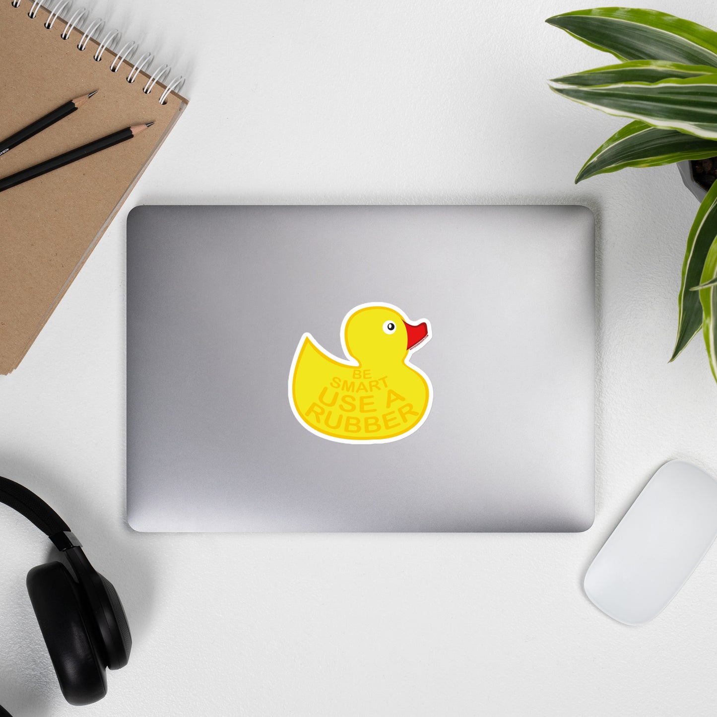Use a Rubber Ducky - Bubble-free stickers
