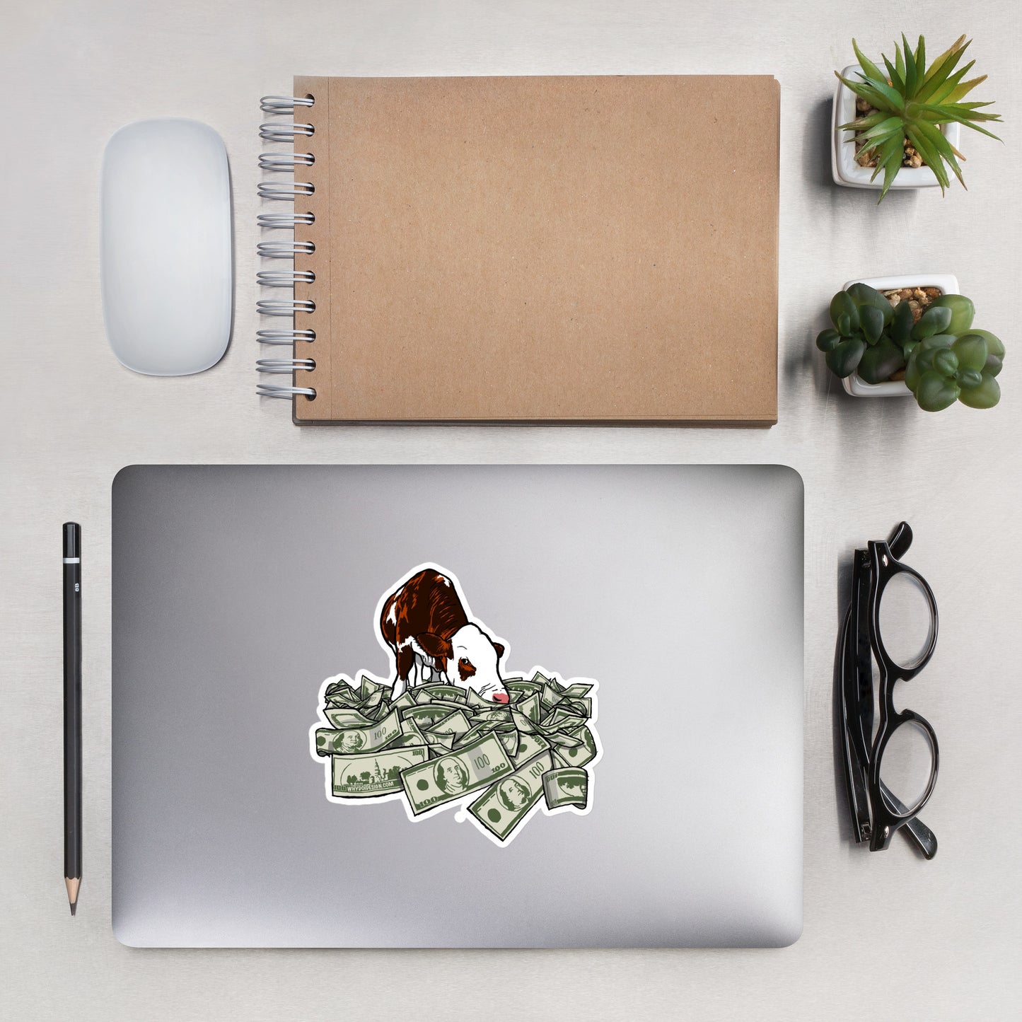 Cash Cow - Bubble-free stickers